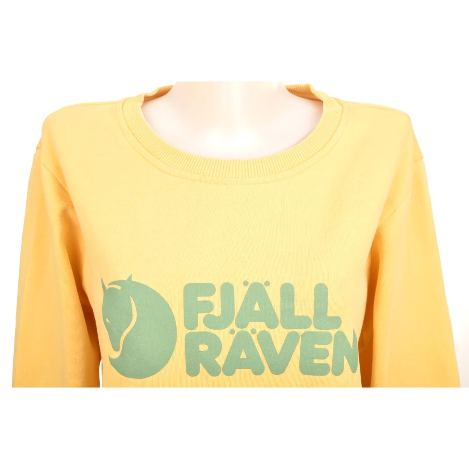 Logo 7 Fjallraven Sweatshirt Pullover Logo W Sweater M Womens Yellow Add'l: 84143 Size M / US 6-8 / IT 42-44 - 2 Thumbnail