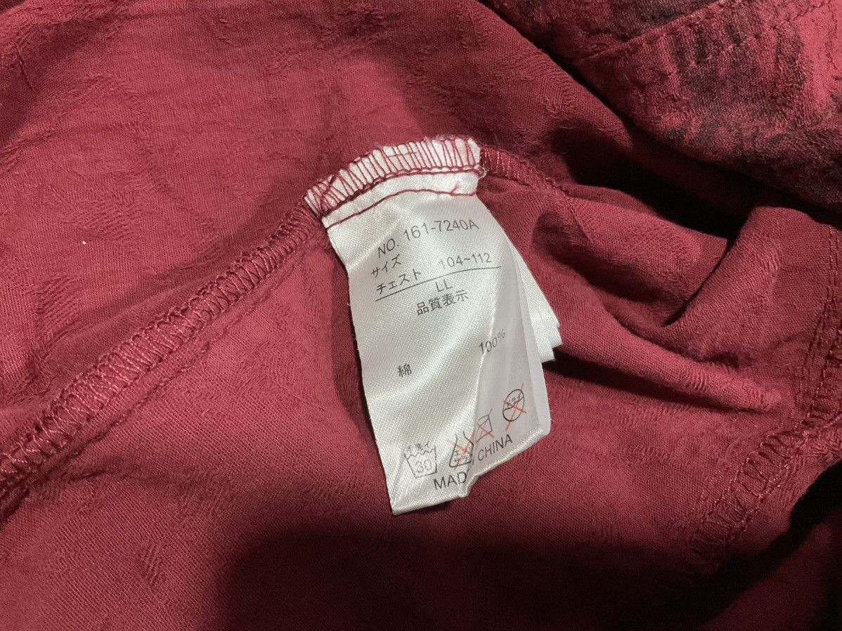 Hysteric Glamour × Japanese Brand × Le Grande Bleu (L.G.B.) 🔥Y2K Archived In The Attic Shirt Red Acid Zipper Lgb Style Size US L / EU 52-54 / 3 - 7 Thumbnail