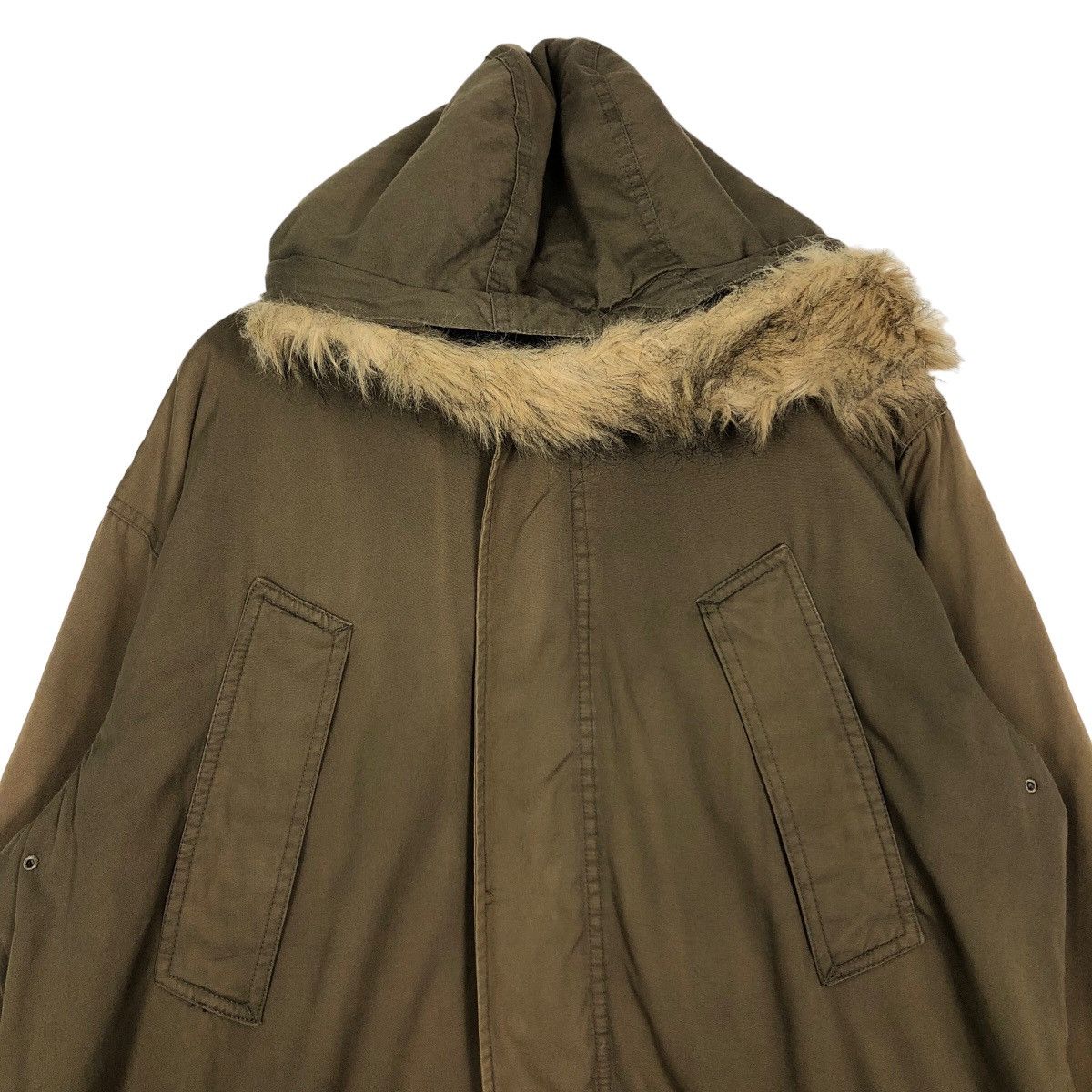 Stussy 🔥90’s Vintage Parka Jacket Stussy Mink Fur Hoodie Winter Size US L / EU 52-54 / 3 - 2 Thumbnail