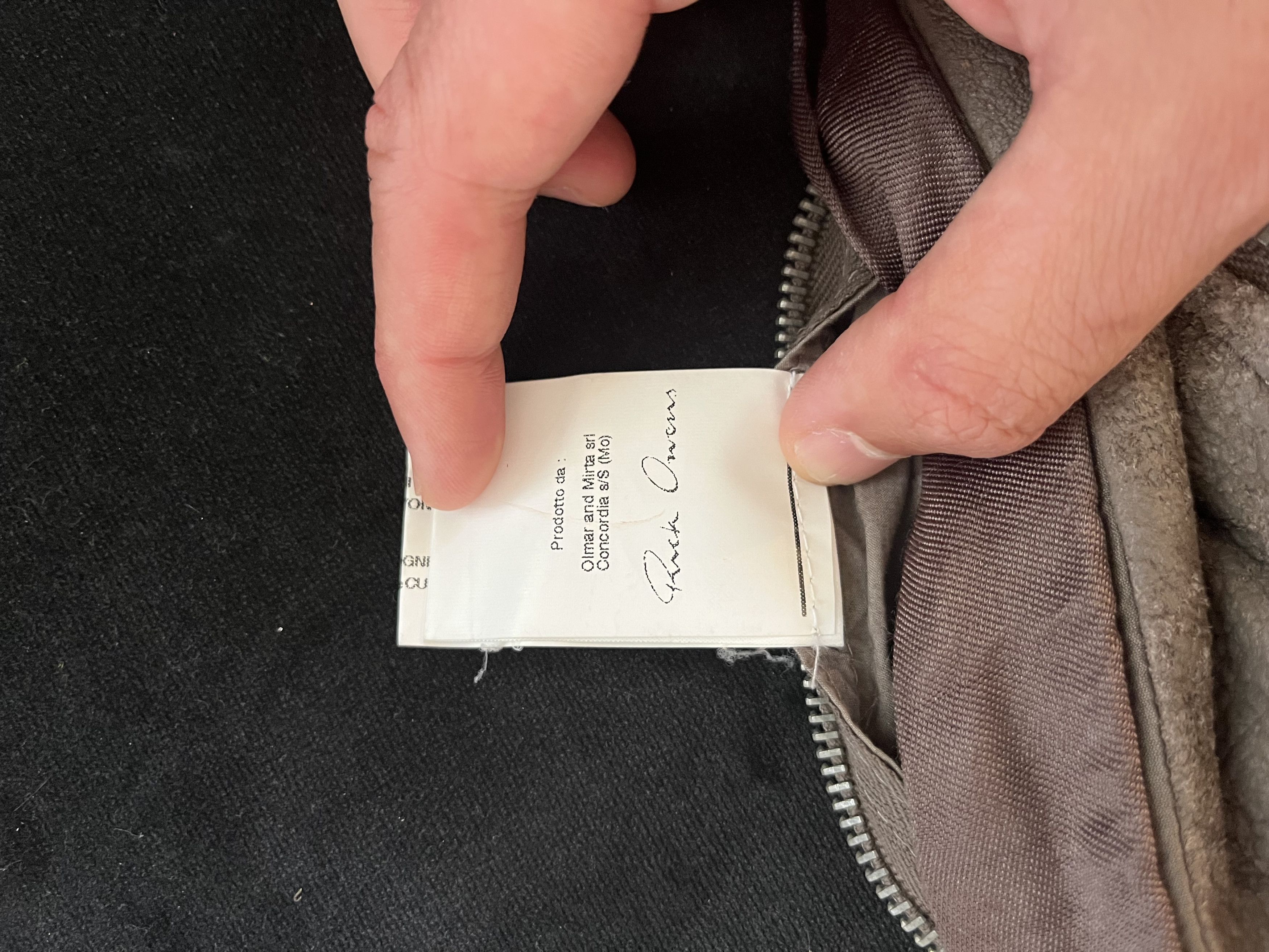 Rick Owens Rick Owens Blistered Cracked Lamb Leather Jacket Size US XXL / EU 58 / 5 - 17 Thumbnail