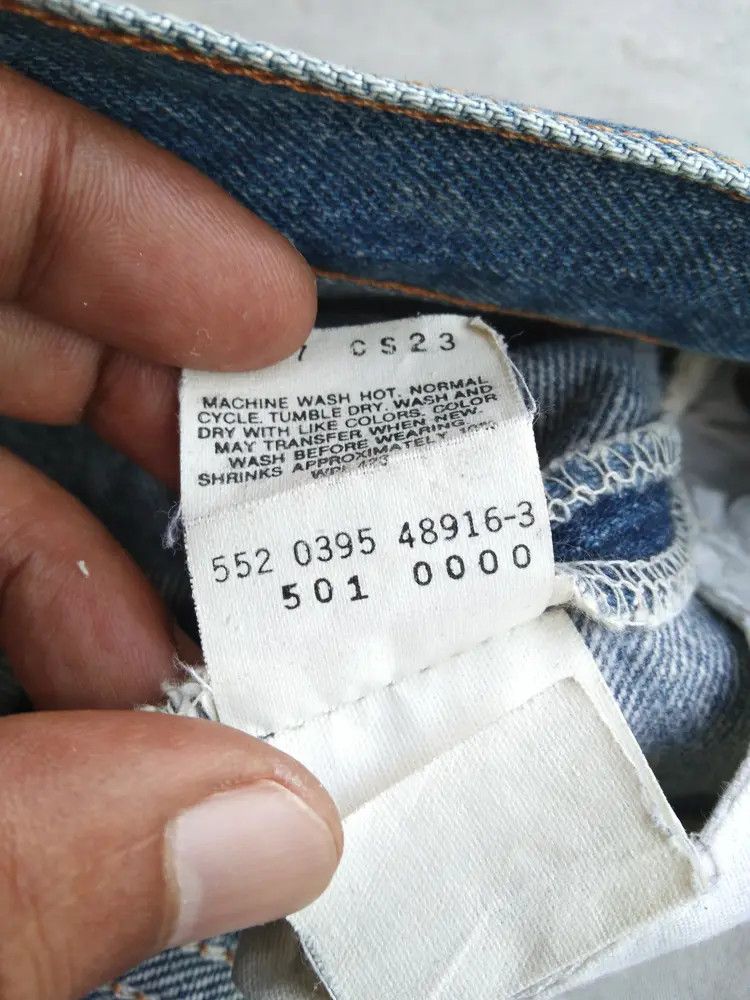Levi's 90s Vintage Levi's 501 Made In USA Distressed Jeans 28x33 Size US 28 / EU 44 - 8 Thumbnail