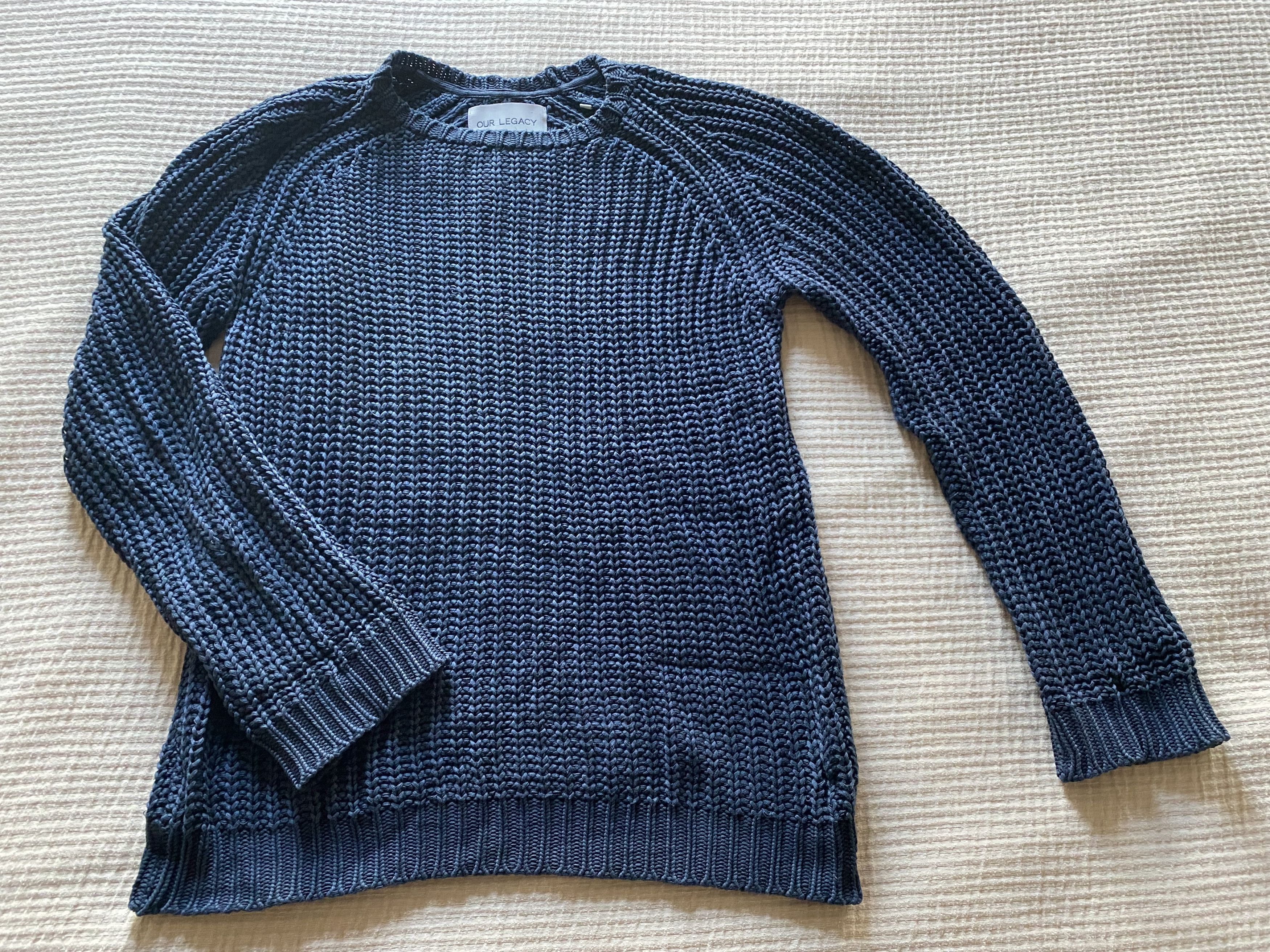 Our Legacy Rib Knit Sweater | Grailed