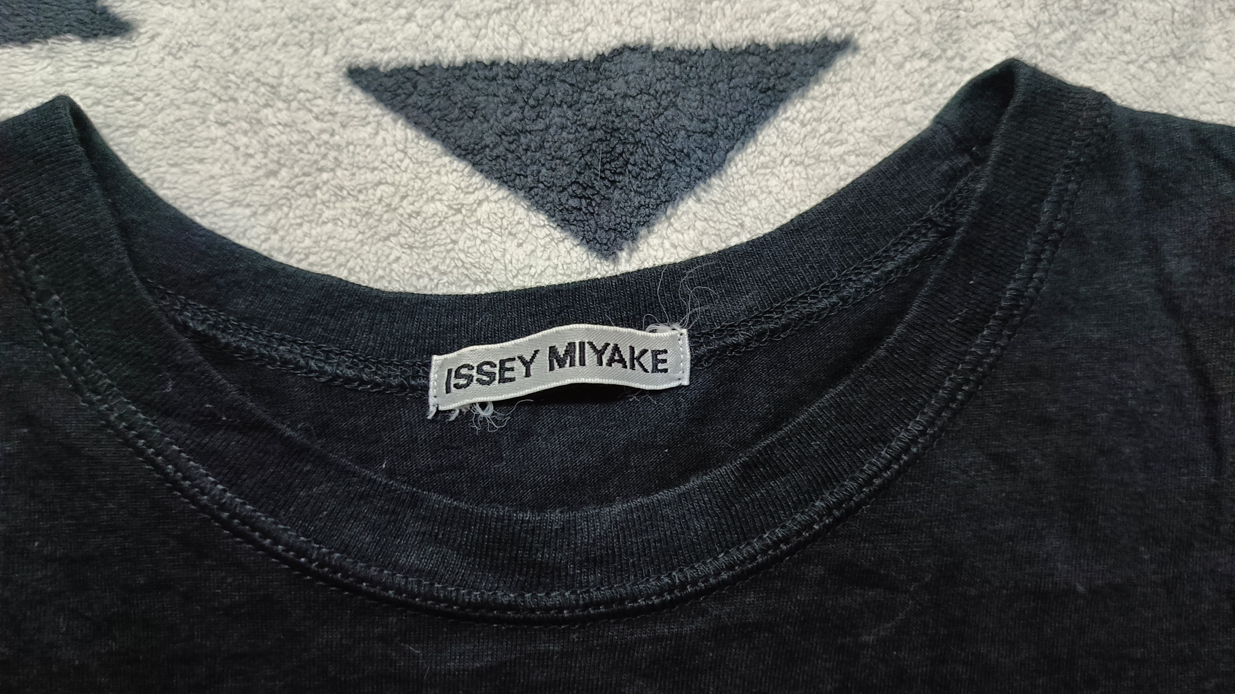 Issey Miyake 🔥🔥 Vintage Issey Miyake Black Long Sleeve Tee Size M / US 6-8 / IT 42-44 - 3 Thumbnail