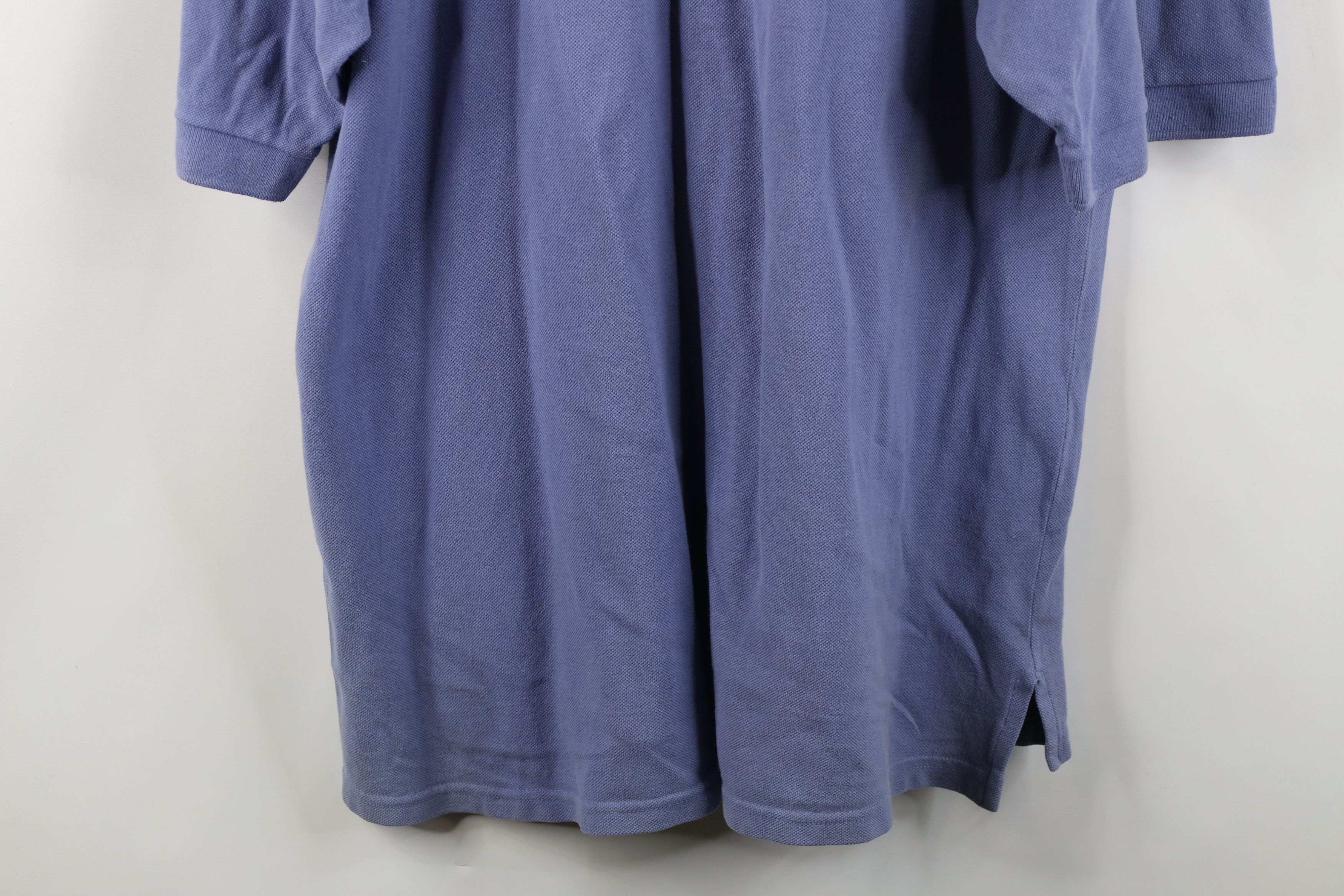 Vintage Vintage 90s Streetwear Nature Knit Polo Shirt Purple USA Size US XL / EU 56 / 4 - 15 Thumbnail