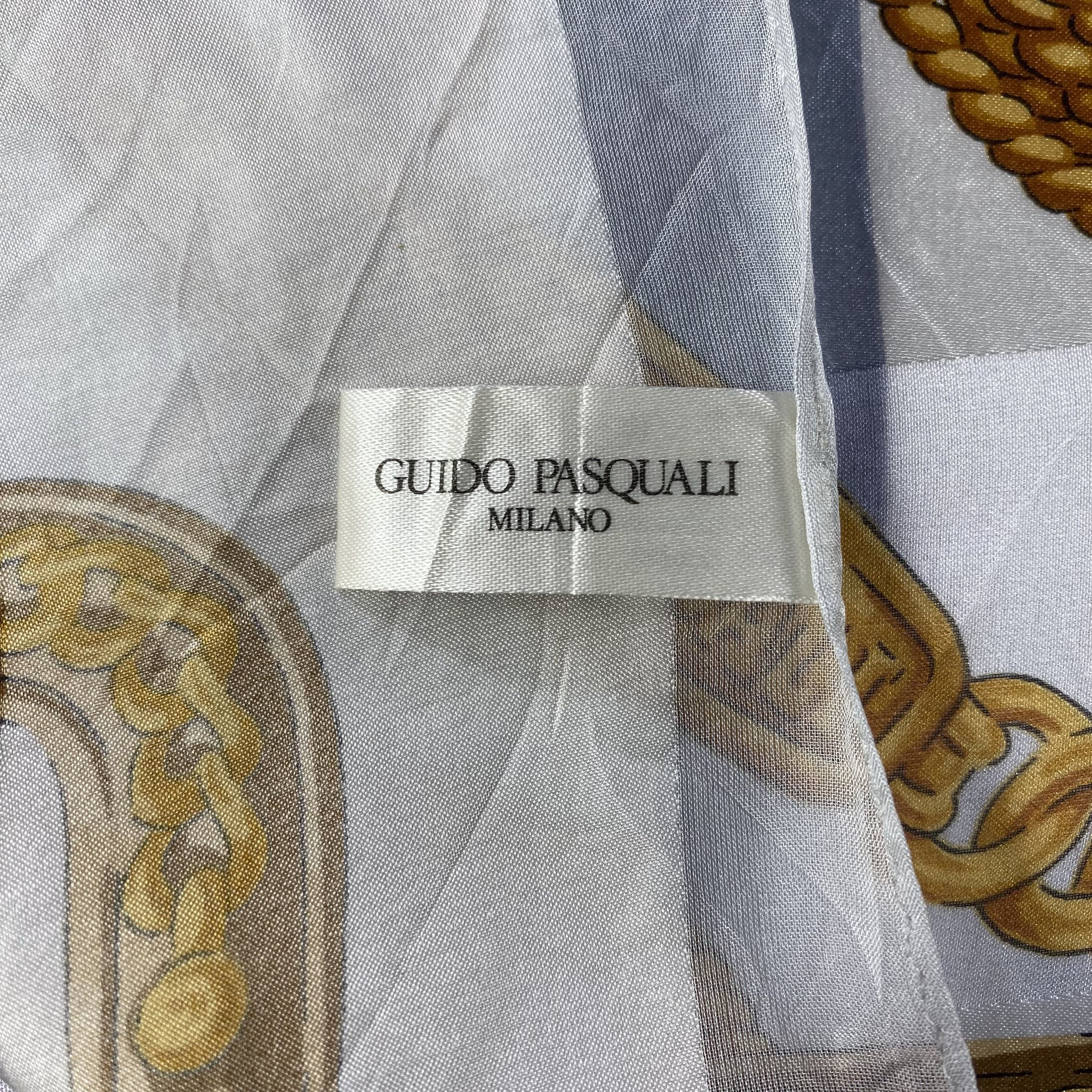 Japanese Brand × Vintage Vintage Guido Pasquali Silk Scarf SS088 Size ONE SIZE - 5 Thumbnail