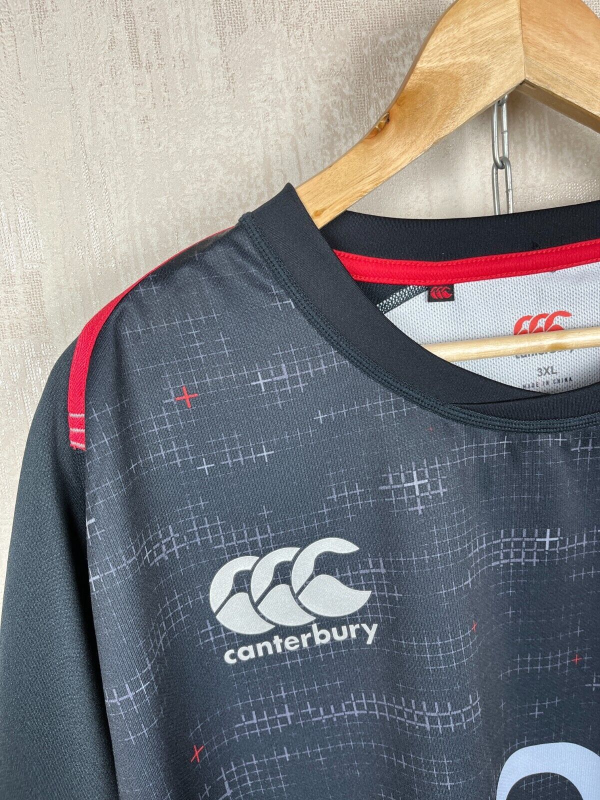 Canterbury of New Zealand England Team Canterbury Vapodri Away Jersey Rugby Shirt Size US XXL / EU 58 / 5 - 8 Thumbnail