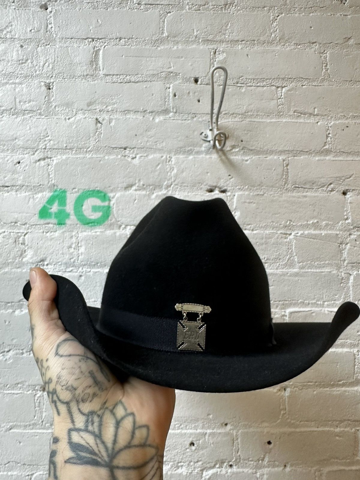 Enfants Riches Deprimes ERD COWBOY HAT * RARE * Size ONE SIZE - 3 Thumbnail
