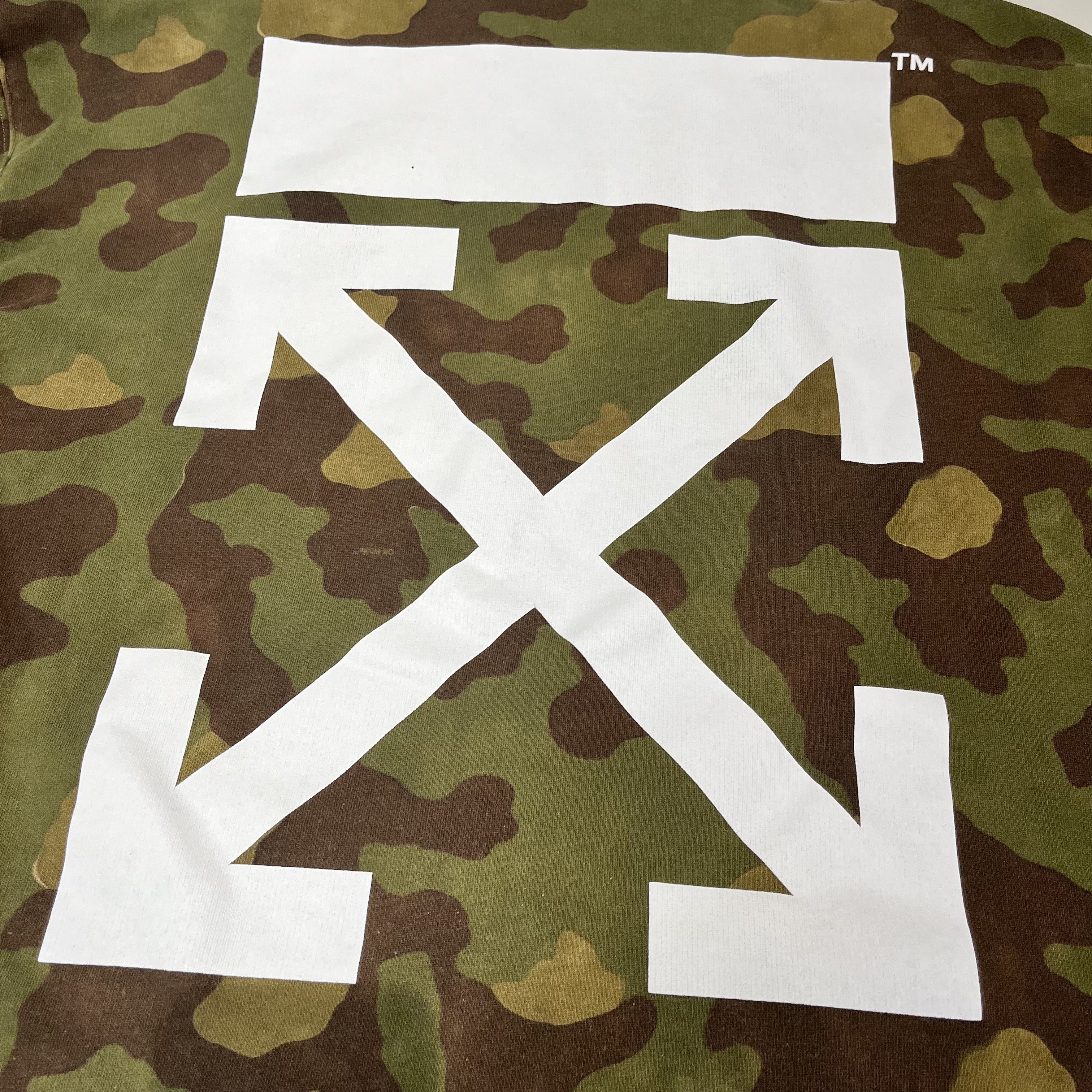 Off-White Off-White Camo Hoodie Size US M / EU 48-50 / 2 - 5 Thumbnail