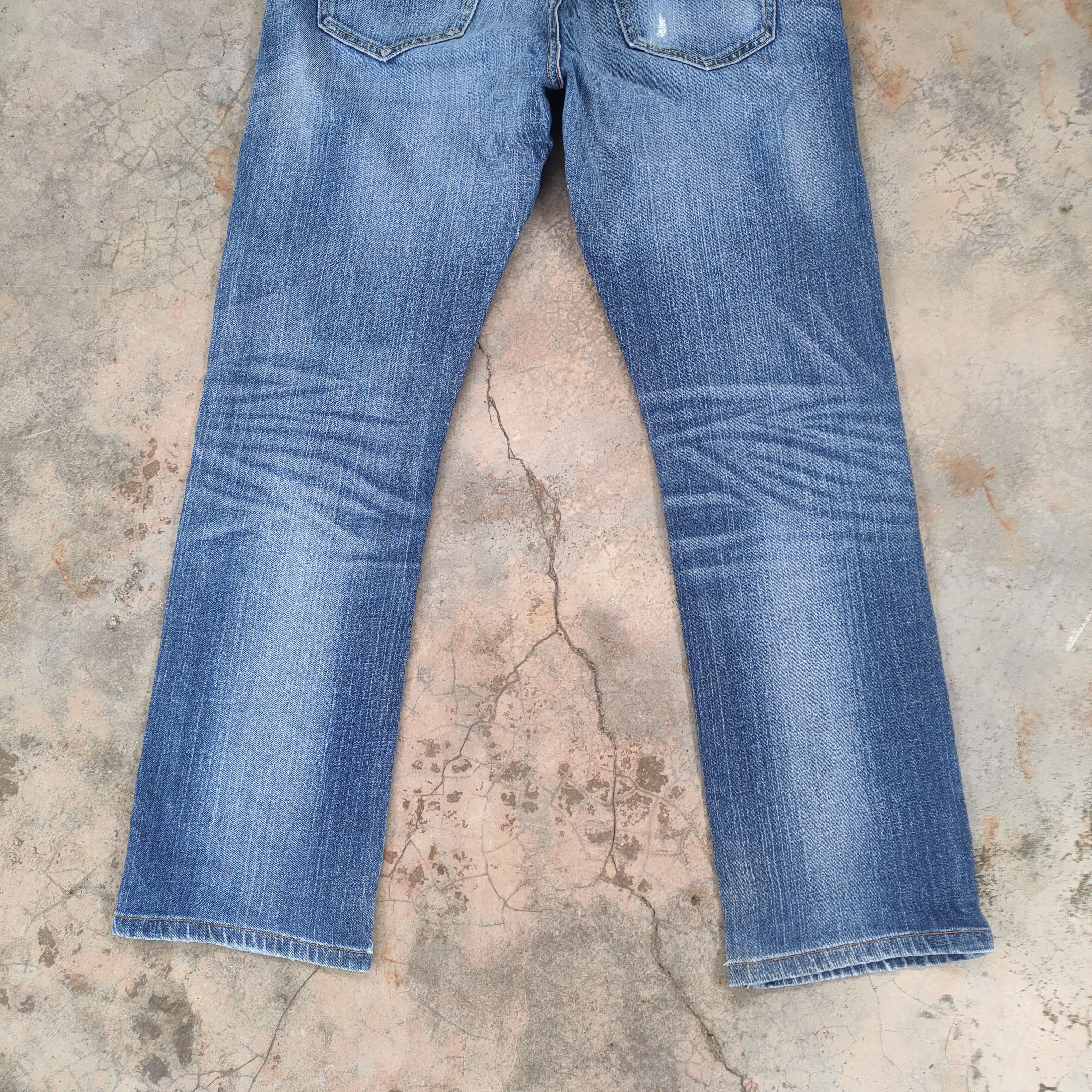 Japanese Brand × Jean × Vintage VINTAGE JAPANESE FADED DISTRESSED JEANS PANTS Size US 34 / EU 50 - 9 Thumbnail