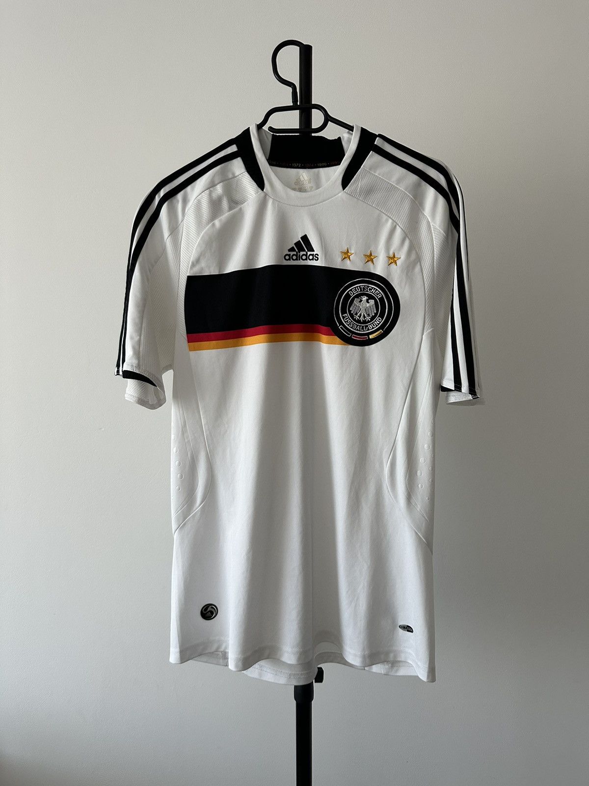 Adidas 2008 Adidas Soccer jersey football Germany Deutschland Size US M / EU 48-50 / 2 - 1 Thumbnail