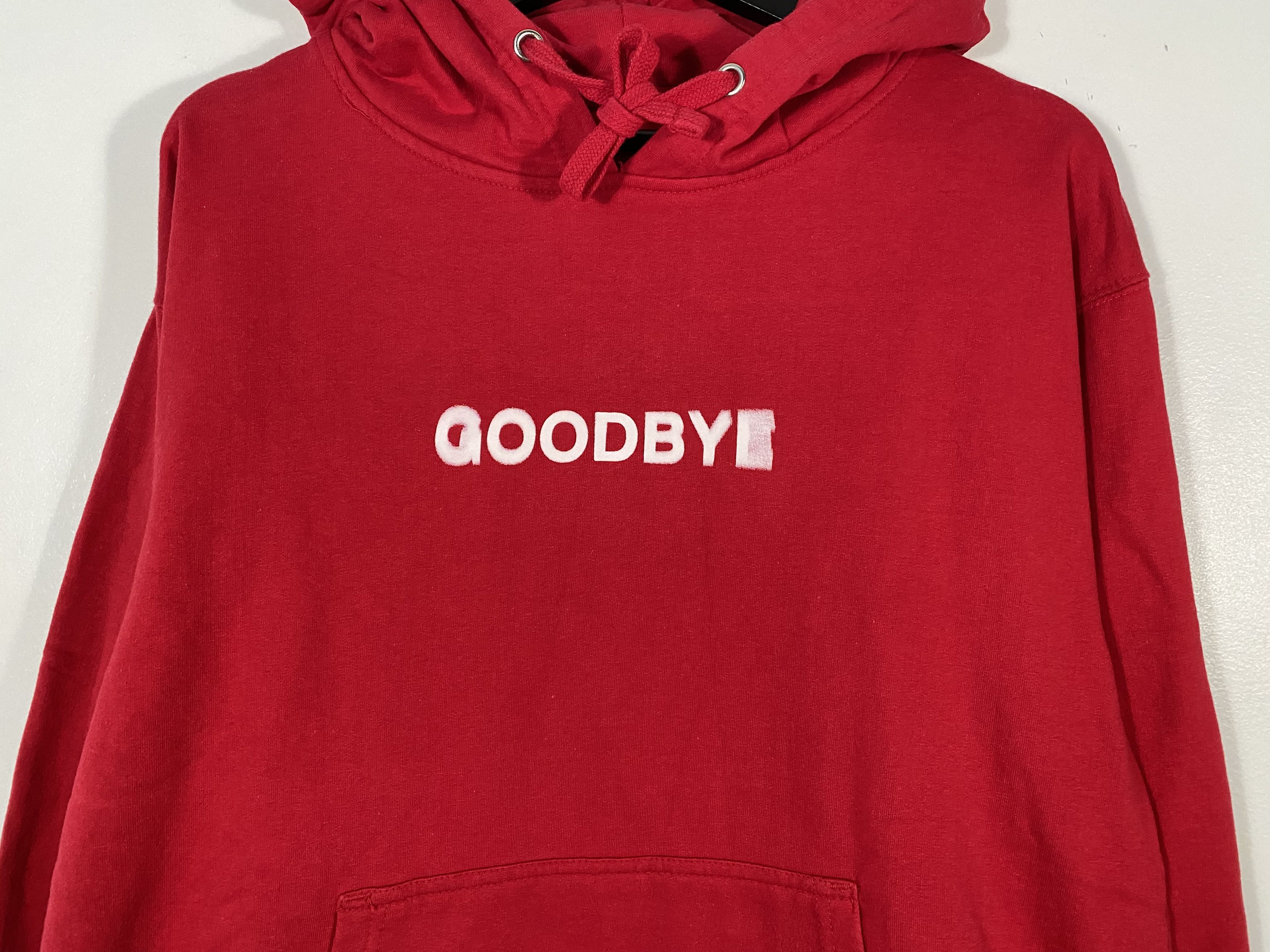 Anti Social Social Club Anti Social Social Club Goodbye Motion graphic hoodie red Size US M / EU 48-50 / 2 - 3 Thumbnail