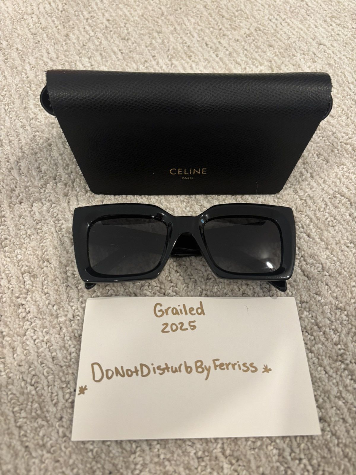 Celine Celine Square Gradient Sunglasses Luxury CL40130I Unisex Size ONE SIZE - 5 Thumbnail