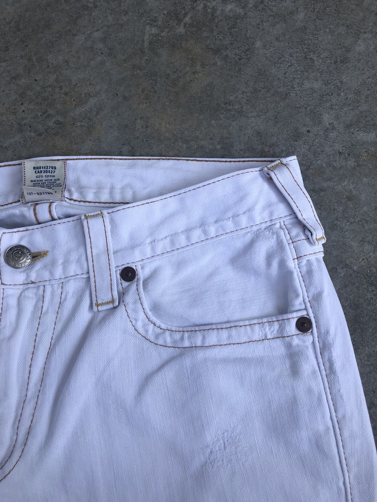 True Religion Vintage True Religion Flared Jeans Distressed Jeans Size US 34 / EU 50 - 16 Thumbnail