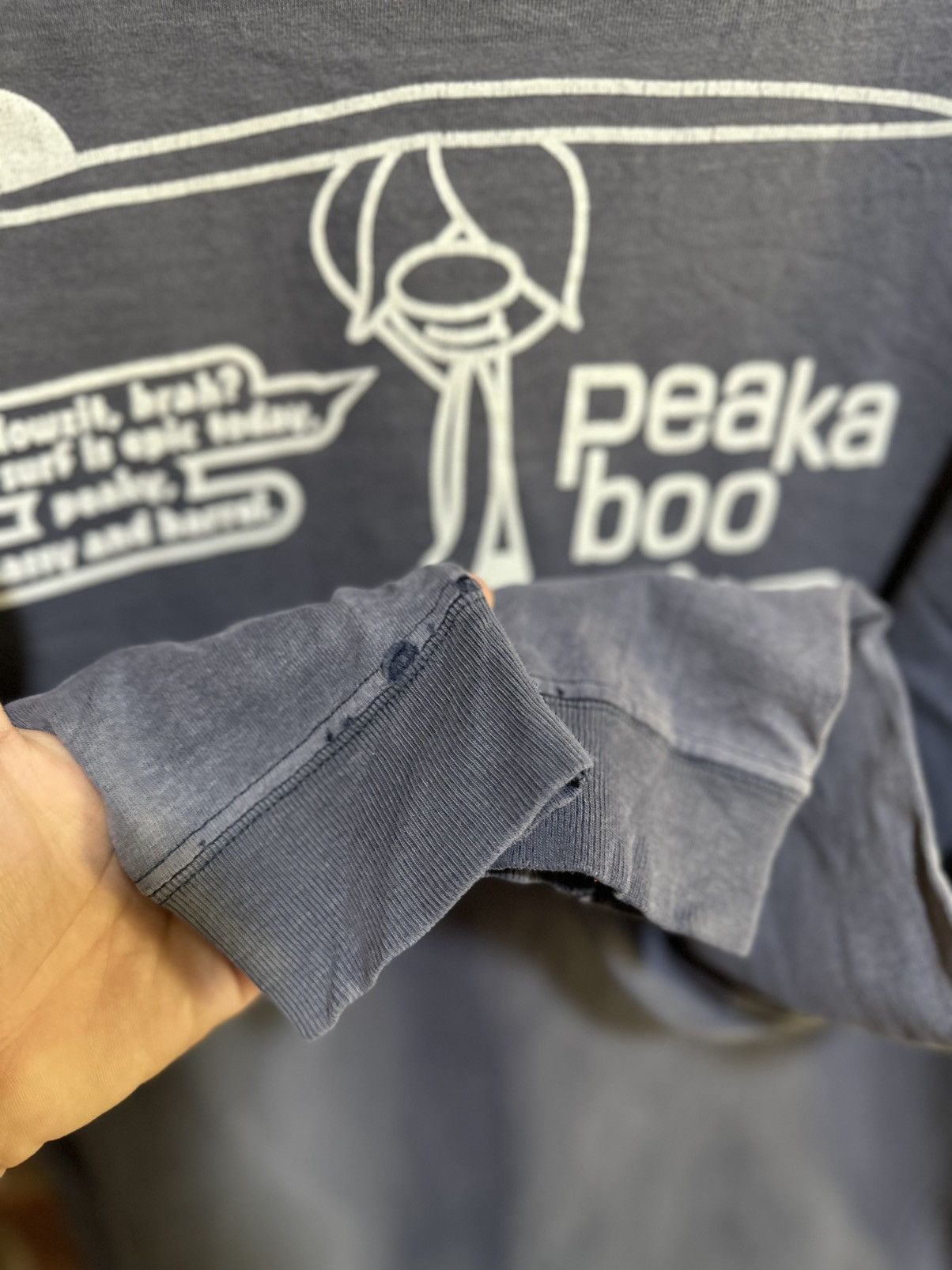 Sears Thrashed Vintage Peaka Boo Surf Distress Sun Faded Size US M / EU 48-50 / 2 - 10 Thumbnail