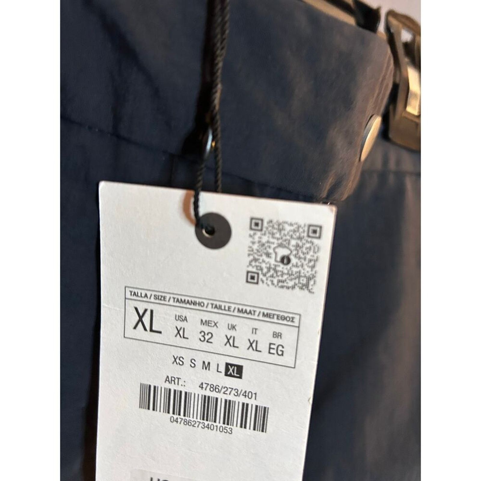 Zara Nwt-Zara man- nylon activewear pants- XL Size US 28 / EU 44 - 4 Thumbnail