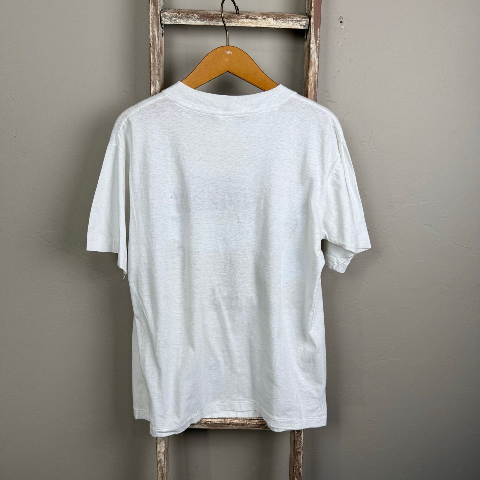 Other 90s Funny Mobile Scud Launcher Camel Balls White T Shirt L Size US L / EU 52-54 / 3 - 4 Thumbnail