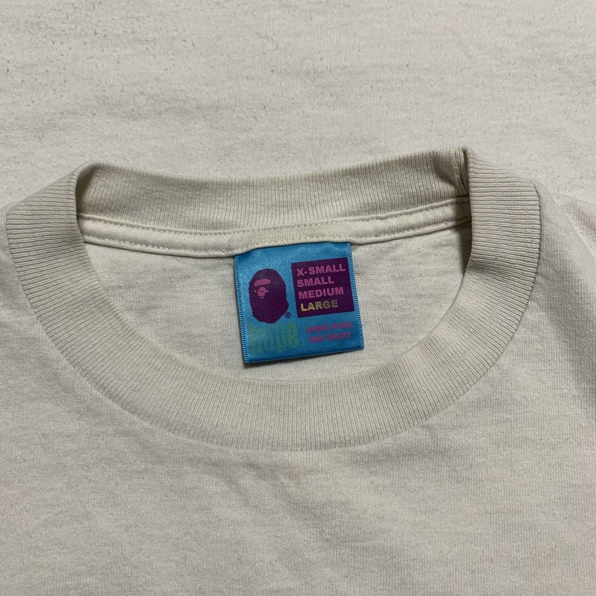 Bape Bape Large Ape Face Camo White Tee A Bathing Ape Vintage Size US L / EU 52-54 / 3 - 5 Thumbnail