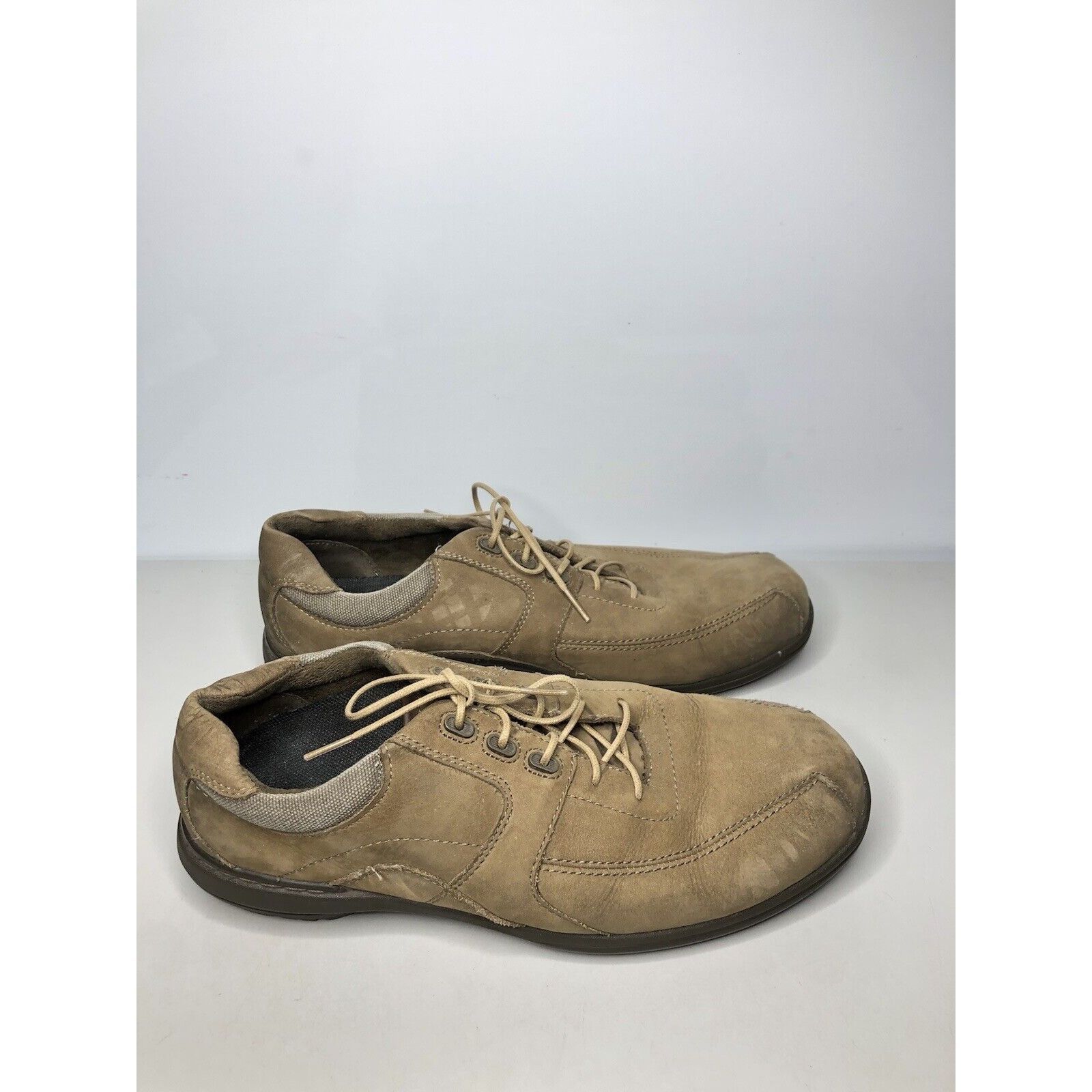 Other Abeo Mason Tan Leather Casual Comfort Lace Up Oxford Shoes M Size US 9 / EU 42 - 3 Thumbnail
