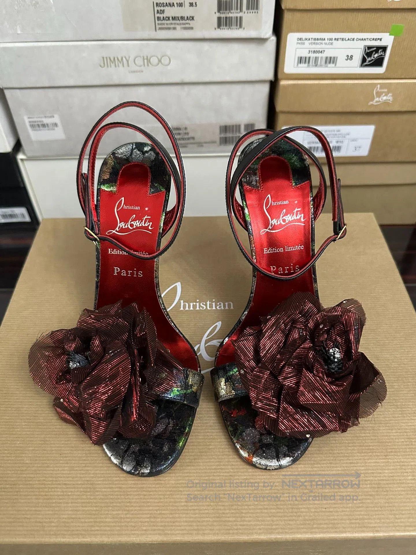 Christian Louboutin Christian Louboutin Rose Red Sole Heels. Size US 6.5 / IT 36.5 - 1 Thumbnail
