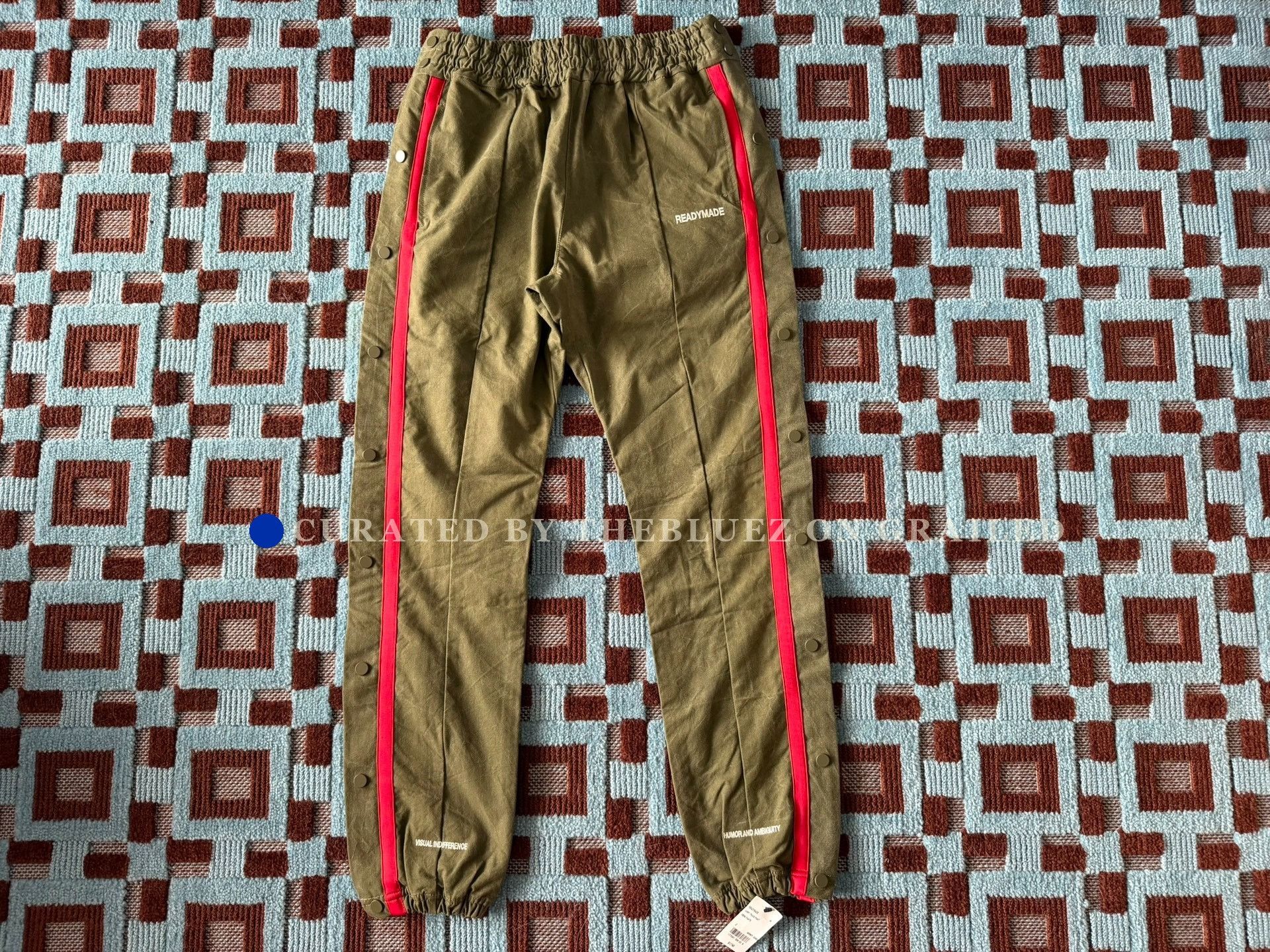 READYMADE ReadyMade Side Snap Track Pants Size US 26 / EU 42 - 1 Thumbnail