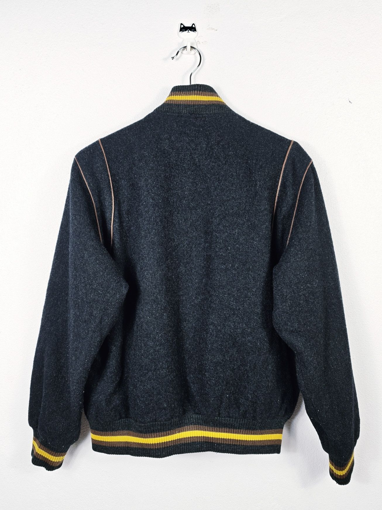 McGregor Vintage 90s McGregor Wool Letterman Varsity Bomber Jacket Size US M / EU 48-50 / 2 - 7 Thumbnail