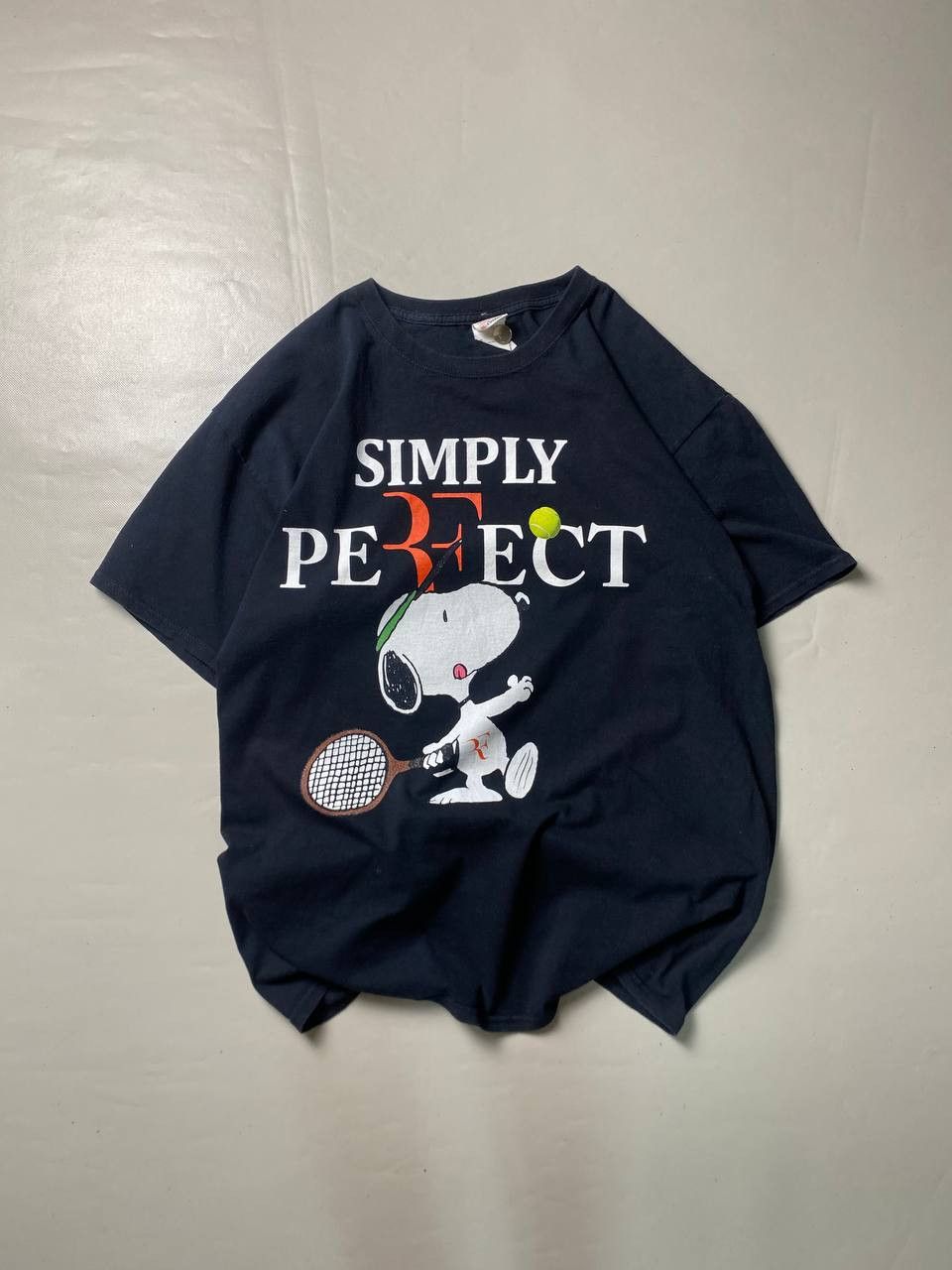 Fruit Of The Loom Vintage Merch Roger Fereder X Snoopy T-Shirt Size US L / EU 52-54 / 3 - 1 Thumbnail