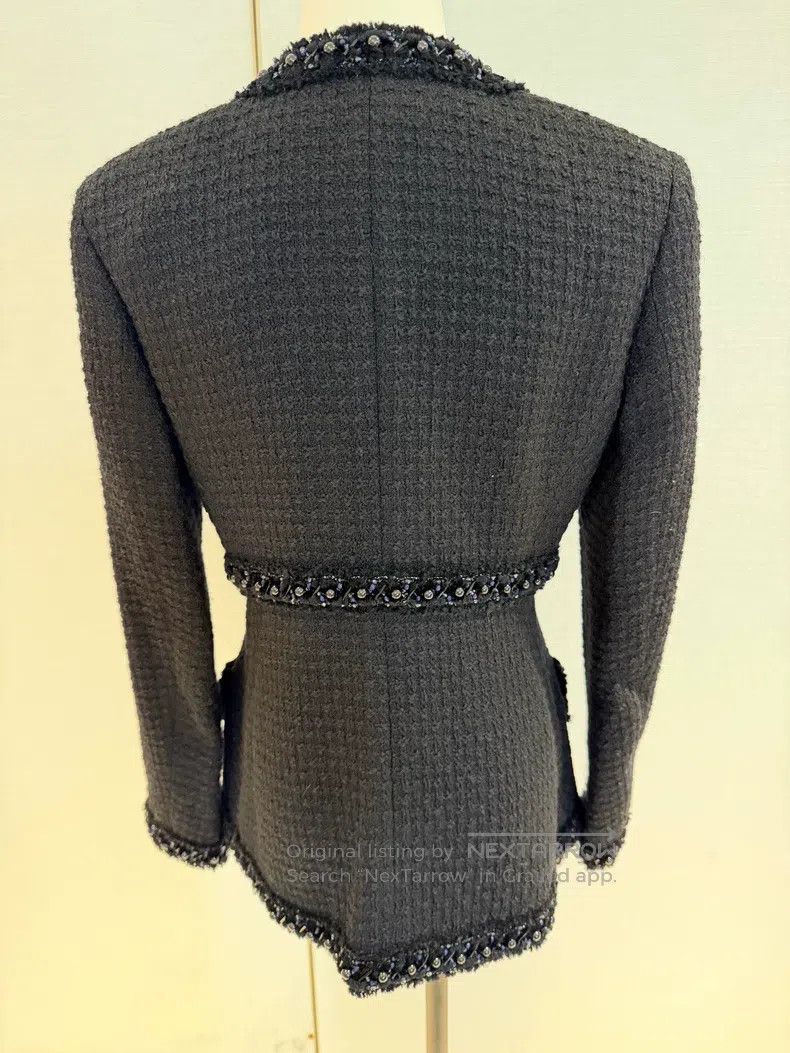 Chanel Chanel Metropolis Heavy Industries Nail Bead Jacket Size XS / US 0-2 / IT 36-38 - 2 Thumbnail