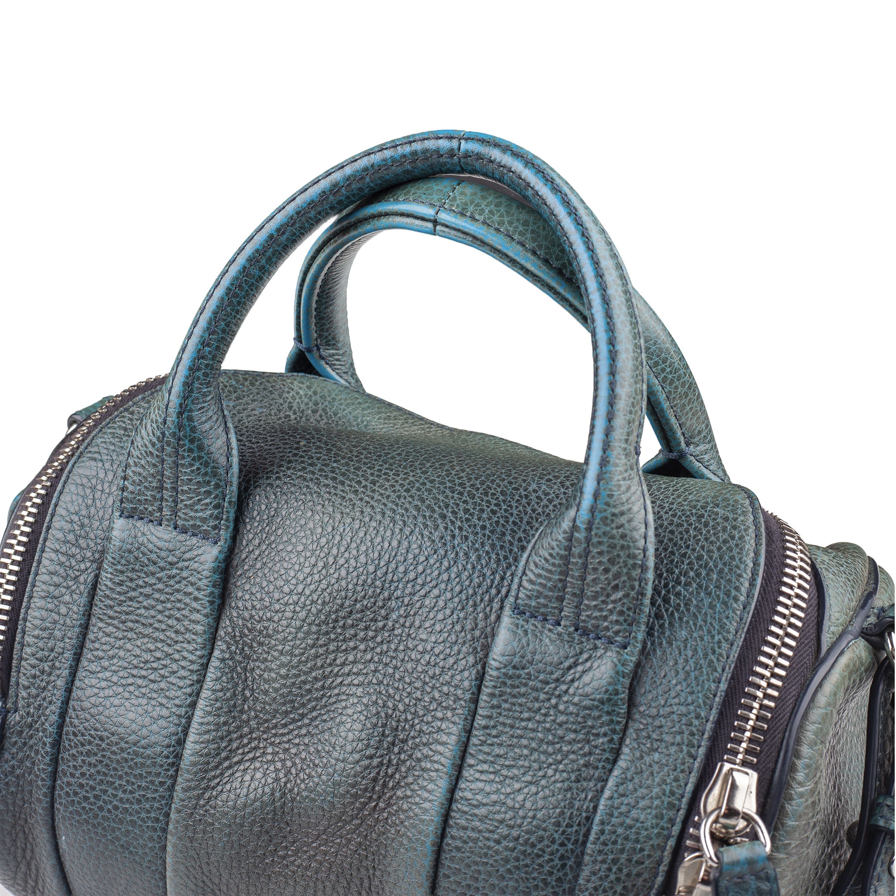 Alexander Wang Alexander Wang Rocco Turquoise Blue Acid Bag Size ONE SIZE - 11 Thumbnail