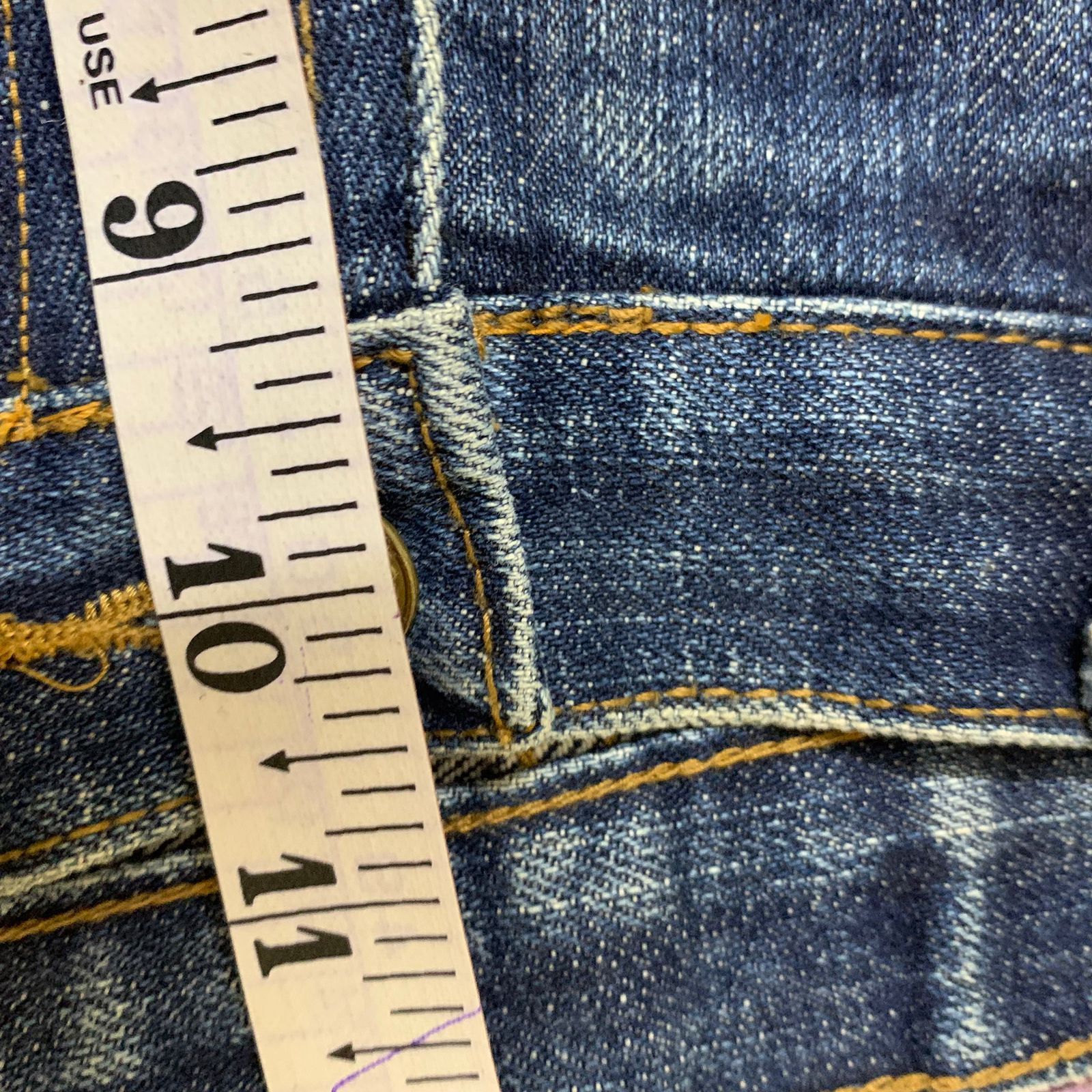 Vintage vintage y2k levis selvage inspired denim Size US 32 / EU 48 - 17 Thumbnail