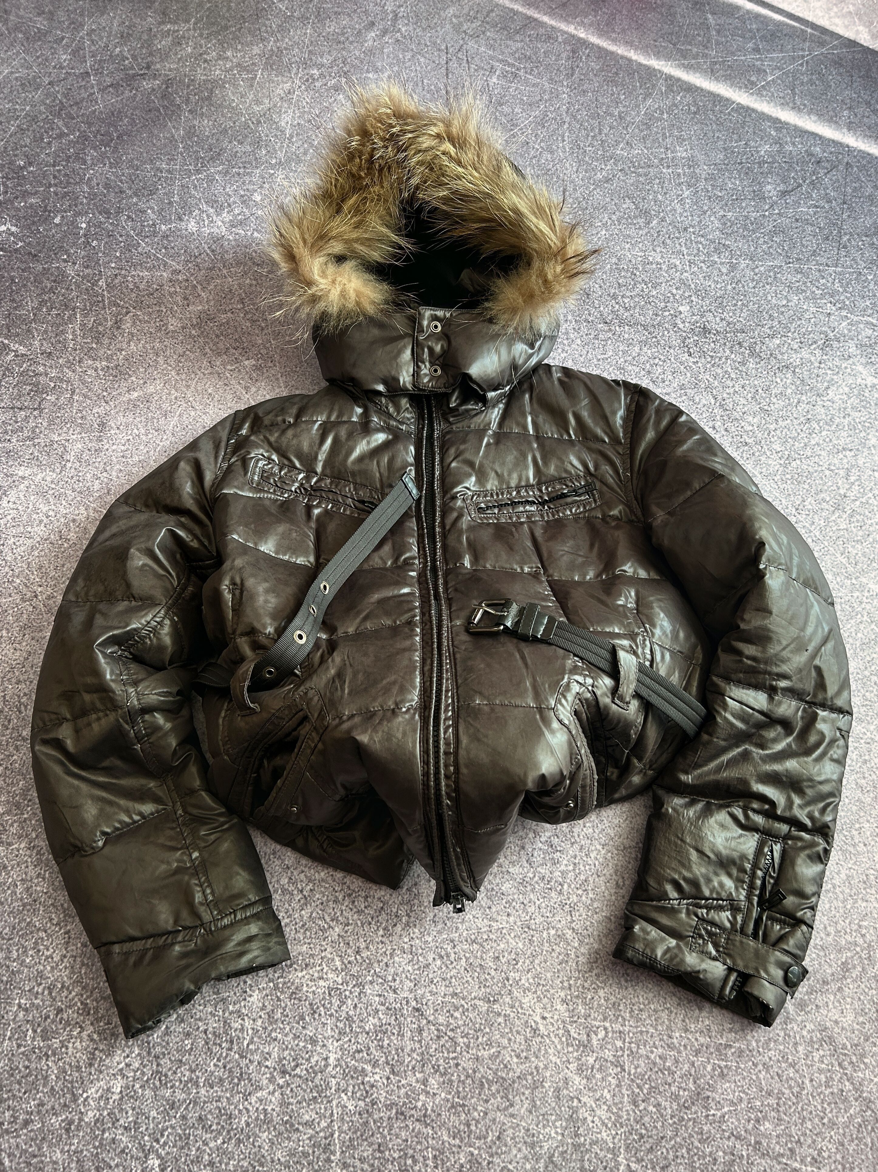 Japanese Brand VERY RARE MAISON MARGIELA STYLE OPIUM PUFFER JACKET