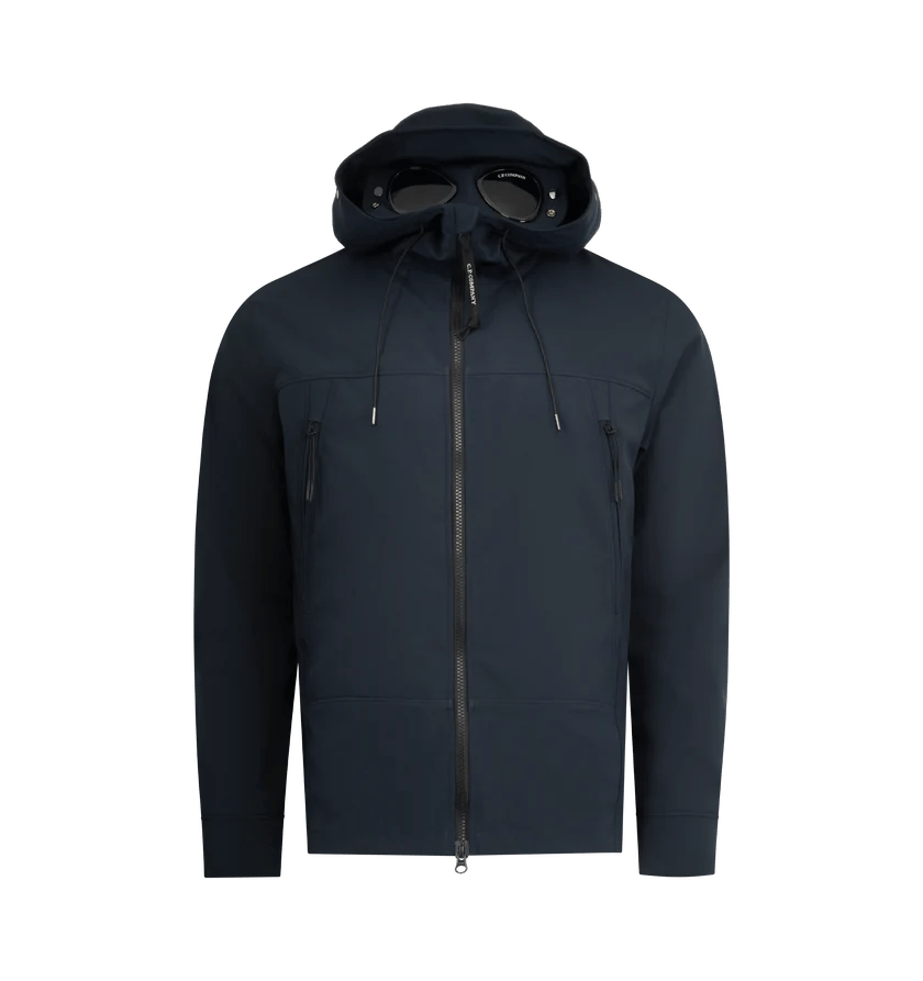 C.P. Company o1h1sh10526 Shell R Goggle Jacket in Navy Blue Size US M / EU 48-50 / 2 - 2 Thumbnail