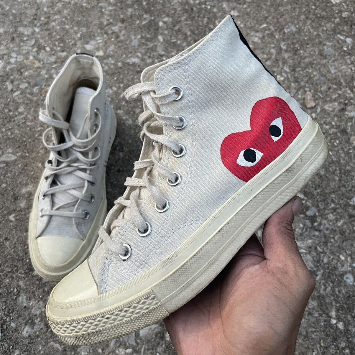 CDG by Comme des Garcons CDG Converse Chuck 70 High Tops Size US 5 / EU 37 - 4 Thumbnail