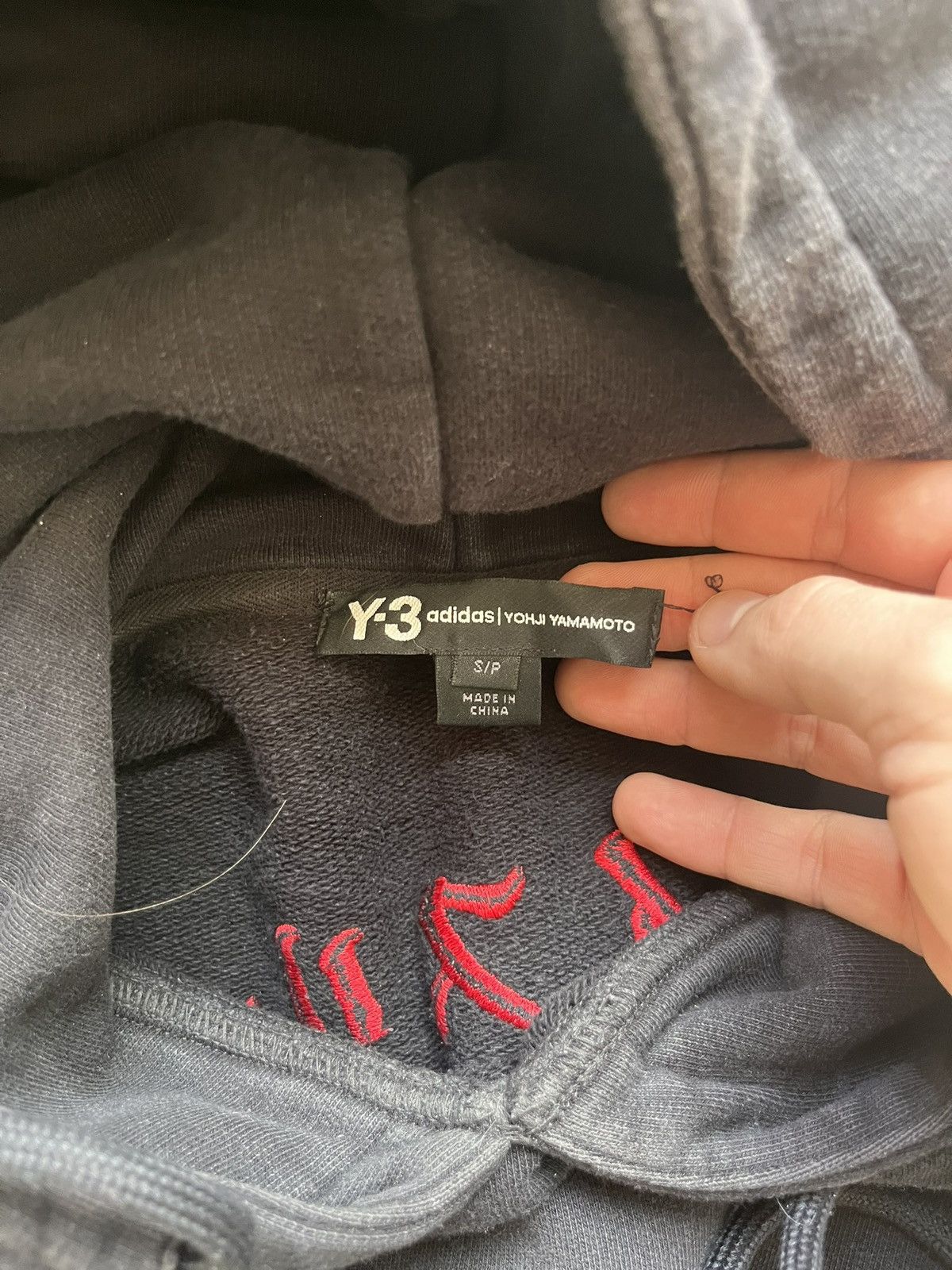 Adidas × Y-3 × Yohji Yamamoto Yohji Yamamoto vitality hoodie Size US S / EU 44-46 / 1 - 5 Thumbnail