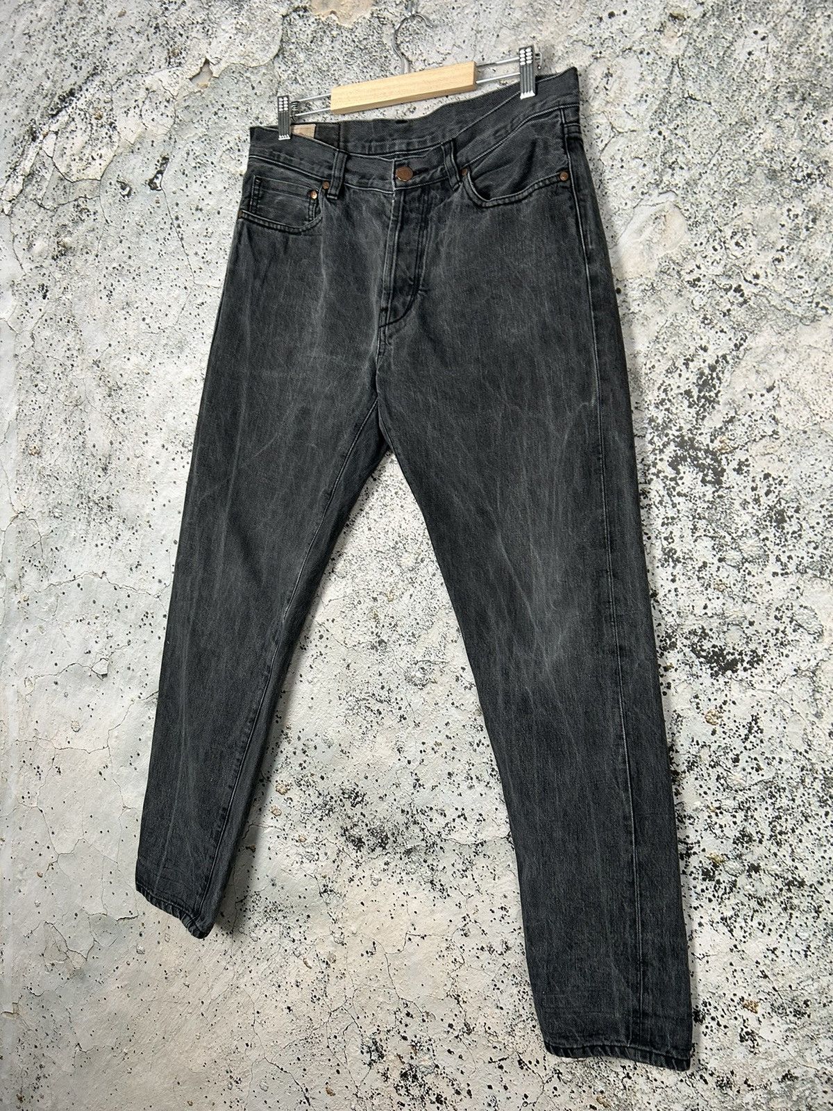 Han Kjobenhavn Han Kjobenhavn Japanese Selvedge Denim Grunge Rock Punk Size US 32 / EU 48 - 2 Thumbnail