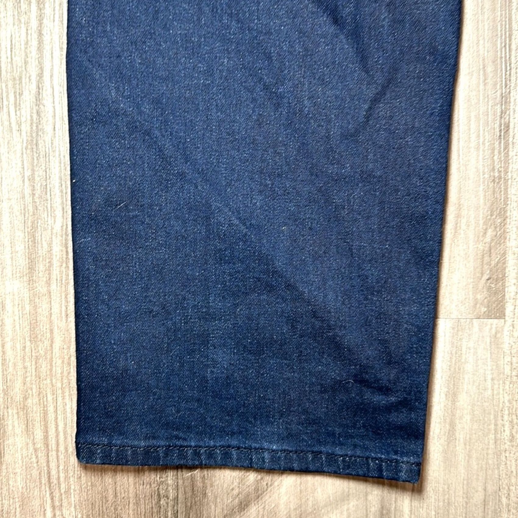 Vintage Zachary Prell Jeans - 38x30 Men's Jeans Tapered Blue 38 Regular Inseam 30"} Size US 38 / EU 54 - 4 Thumbnail