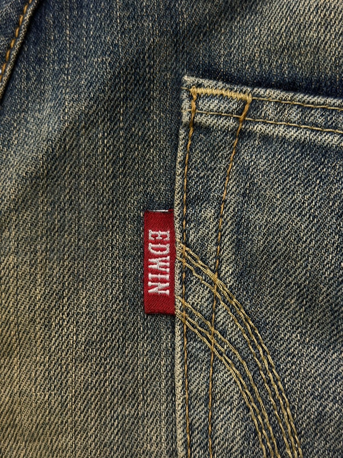 Edwin EDWIN EX404 Exclusive Vintage Japanese Denim Jeans | W32 Size US 34 / EU 50 - 12 Thumbnail
