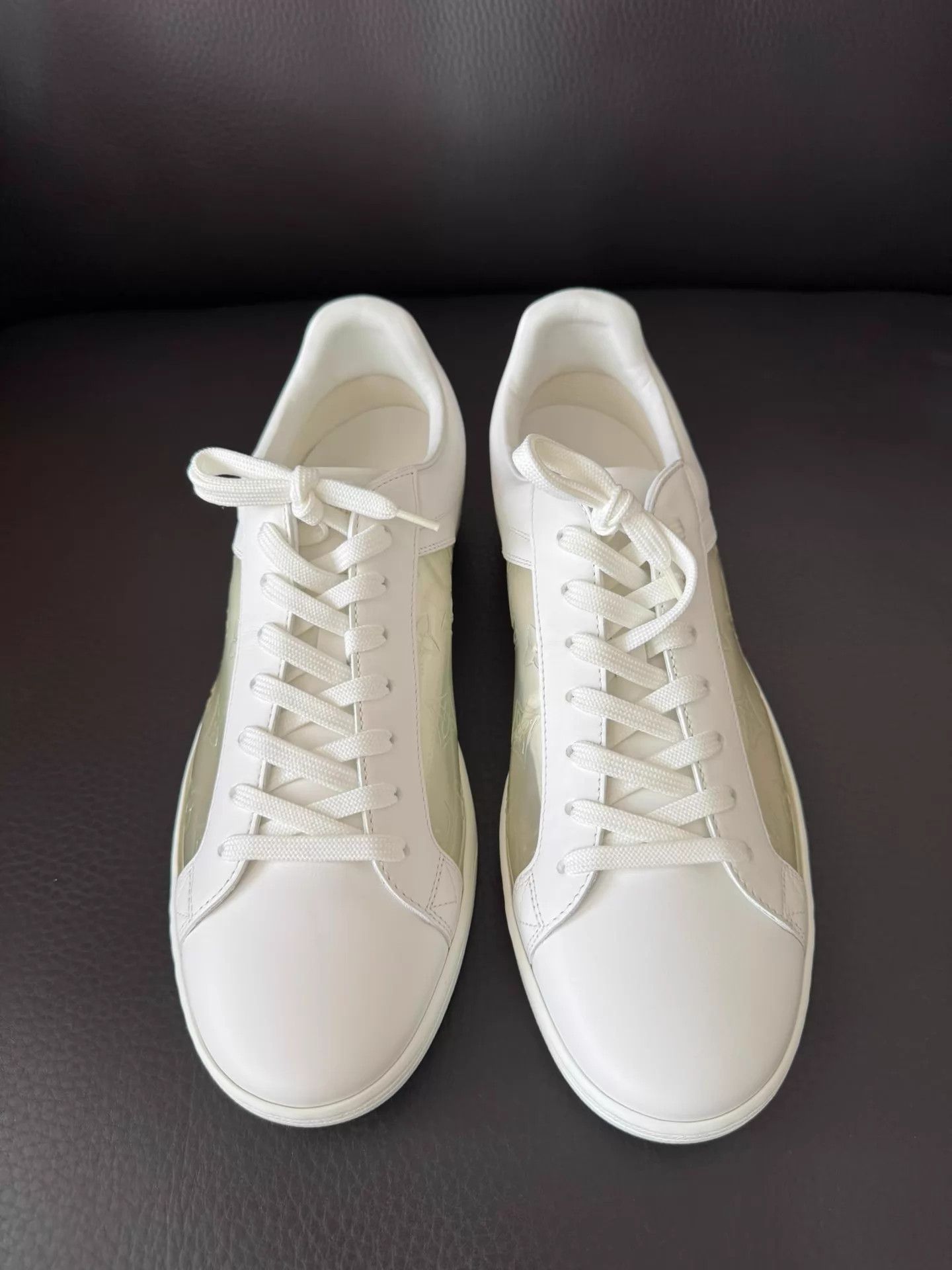 Louis Vuitton LV Monogram White Panel Sneaker Uk8 Size US 9 / EU 42 - 5 Thumbnail