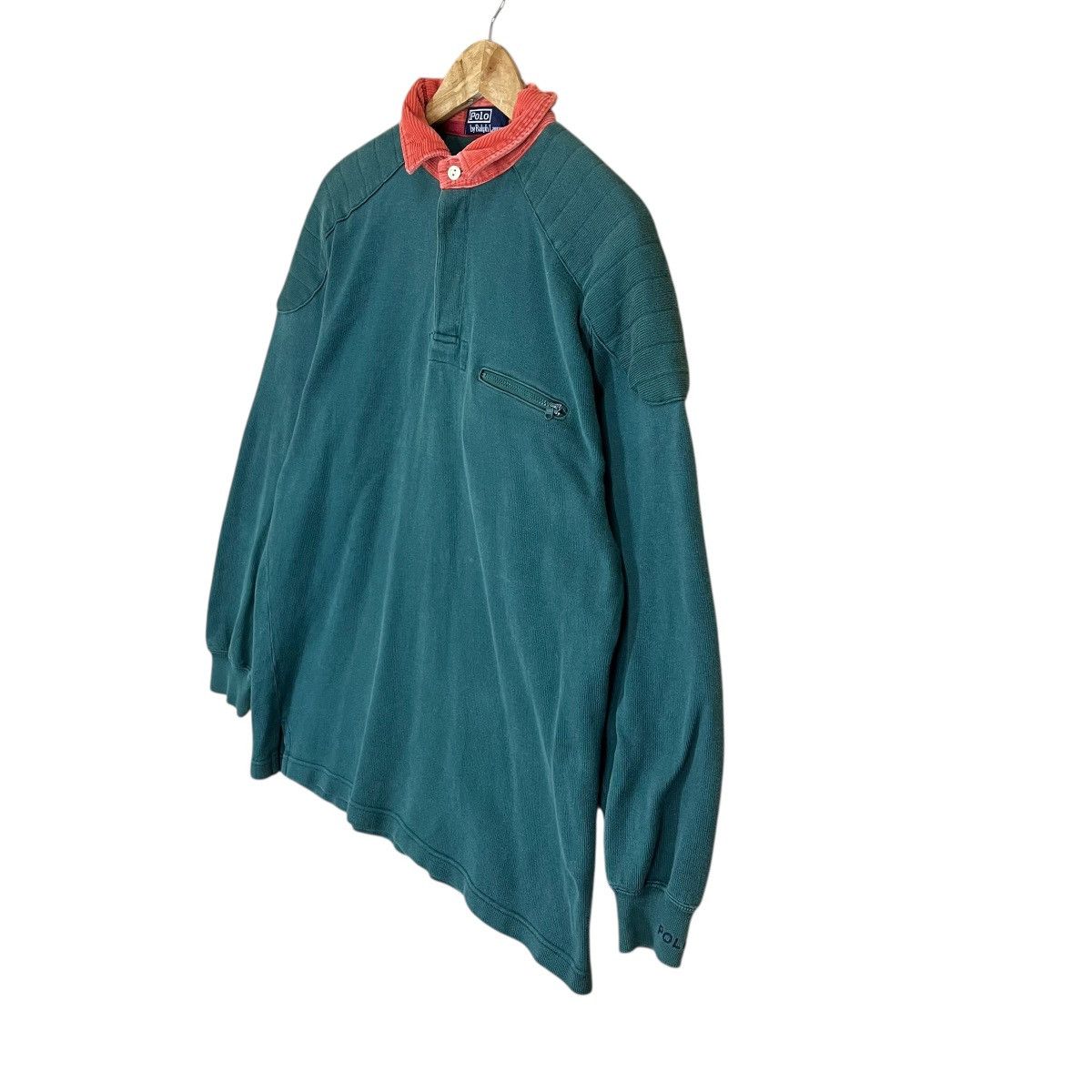 Polo Ralph Lauren Vintage 90s Ralph Lauren Polo Rugby Longsleeve Size US M / EU 48-50 / 2 - 3 Thumbnail