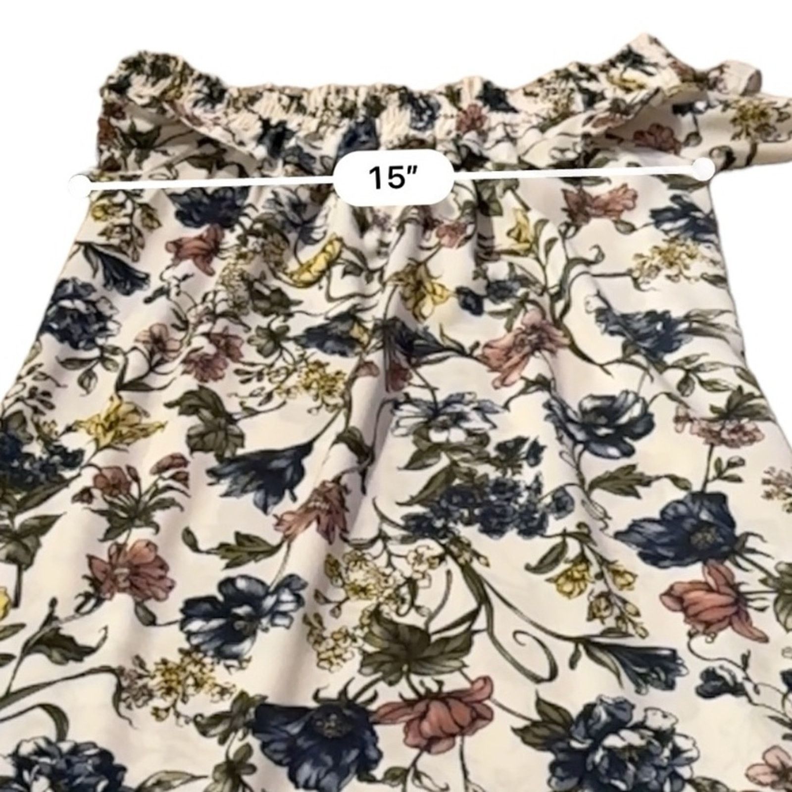 MISA Los Angeles MISA Amal Multicolor Floral Off Shoulder Ruffle Mini Dress Size XS / US 0-2 / IT 36-38 - 11 Thumbnail