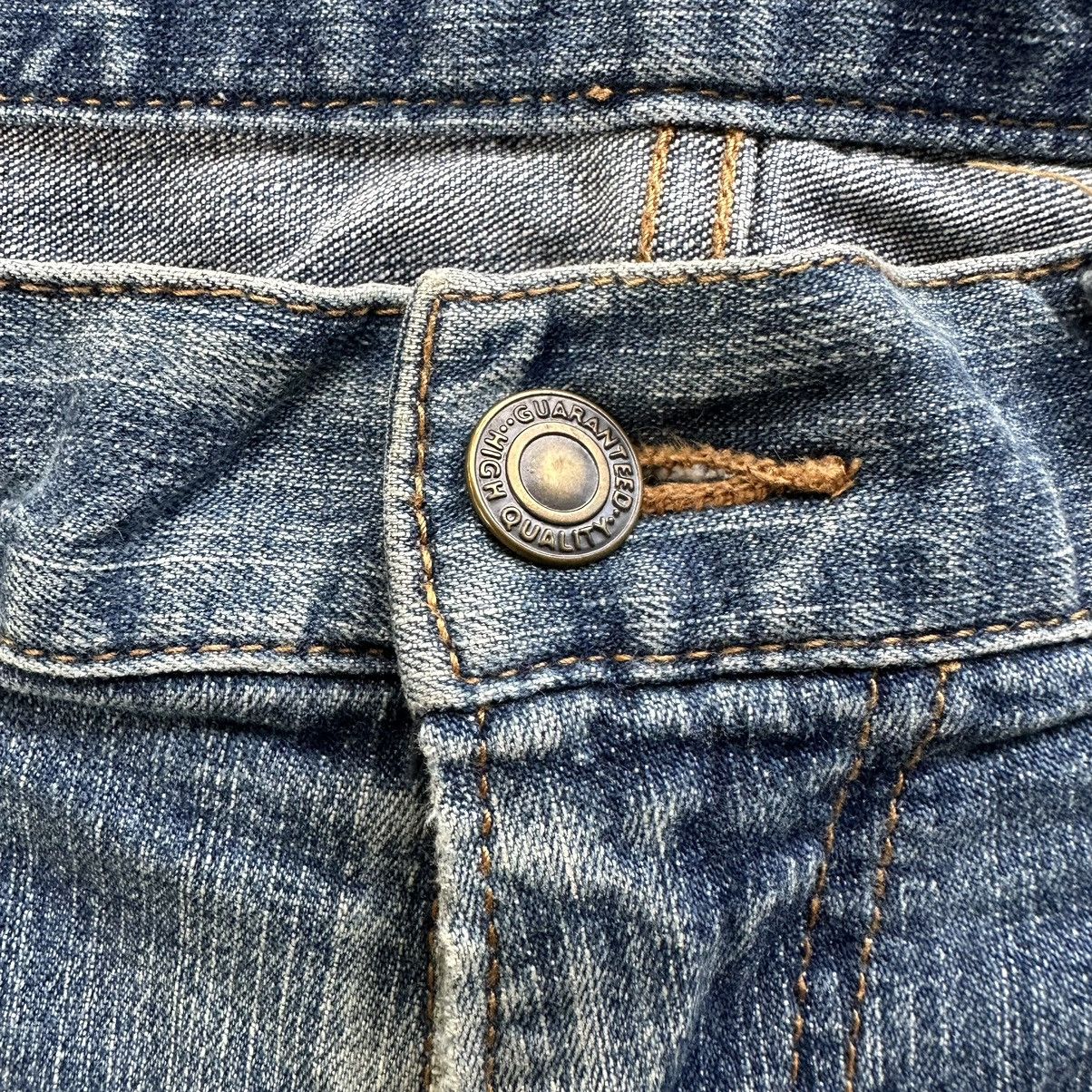 Vintage Japanese Denim Distressed Faded Jean Pant W34
