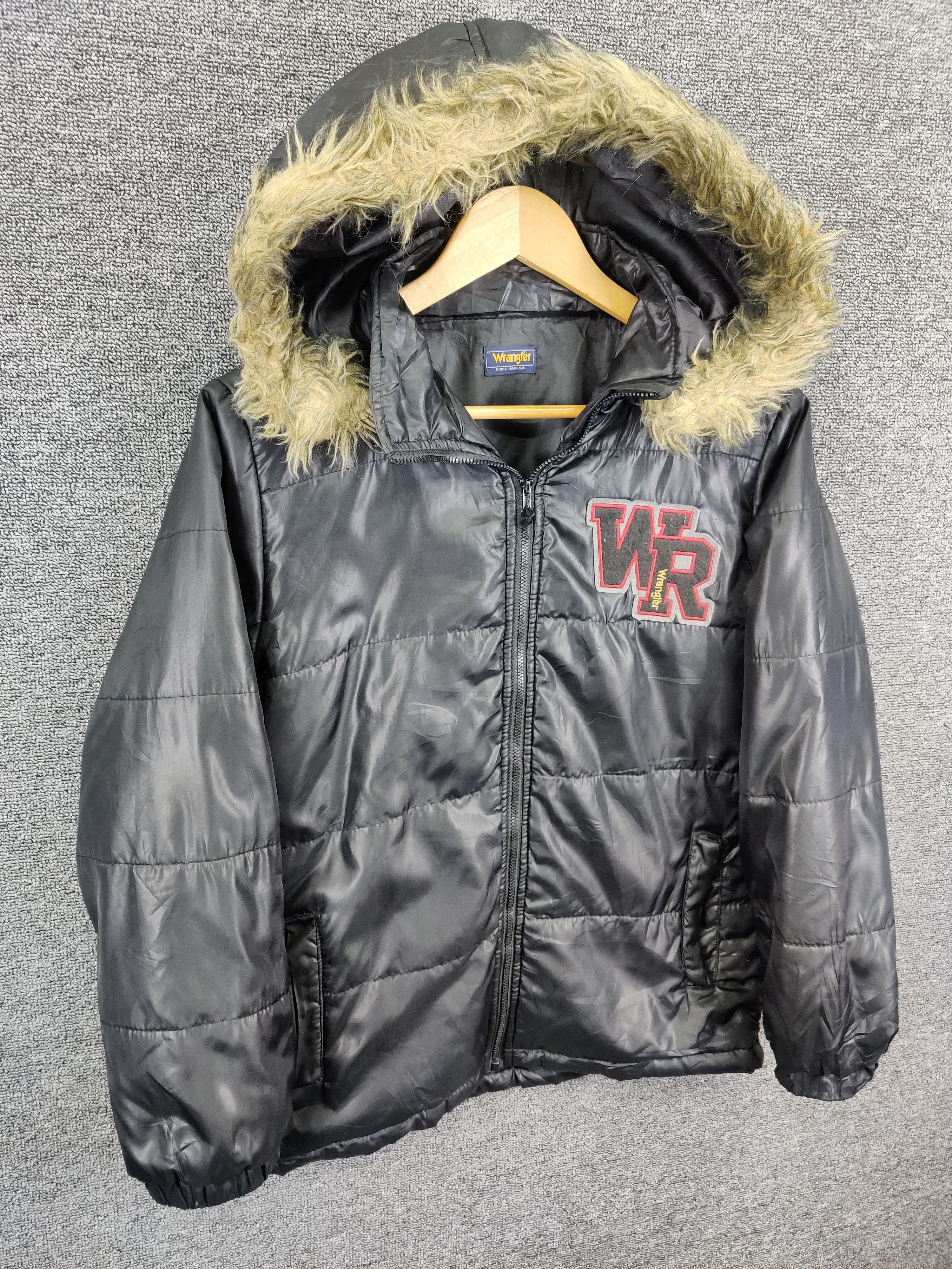 Wrangler Vintage 90s Wrangler Puffer Fur Jacket Size US M / EU 48-50 / 2 - 4 Thumbnail