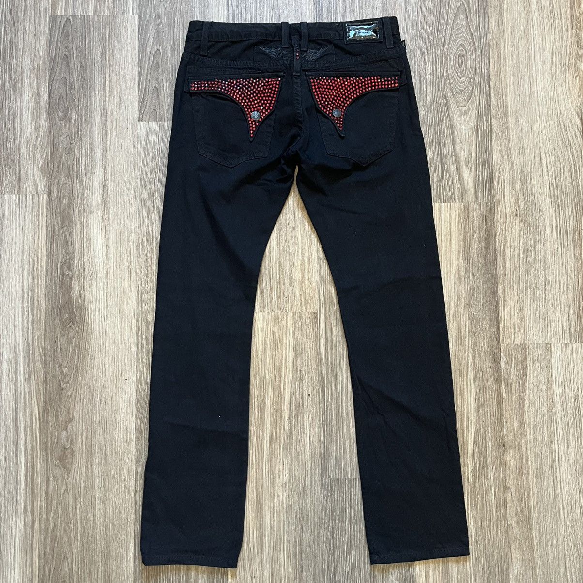 Jean Robins Long Rabat Baba True Religion - Taille 36 - Occasion Très Bon état - Style Biker/metal