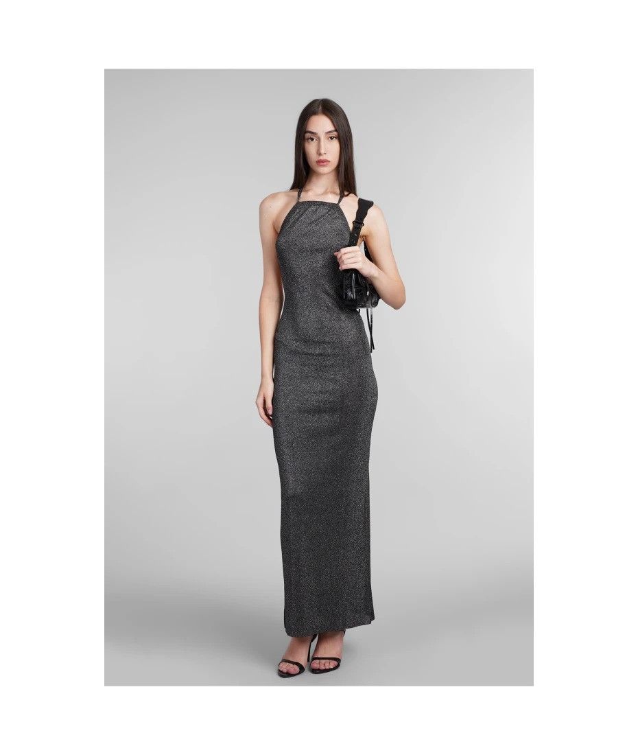 Balenciaga o1tr1nto0426 Halter Neck Dress in Black Size M / US 6-8 / IT 42-44 - 2 Thumbnail