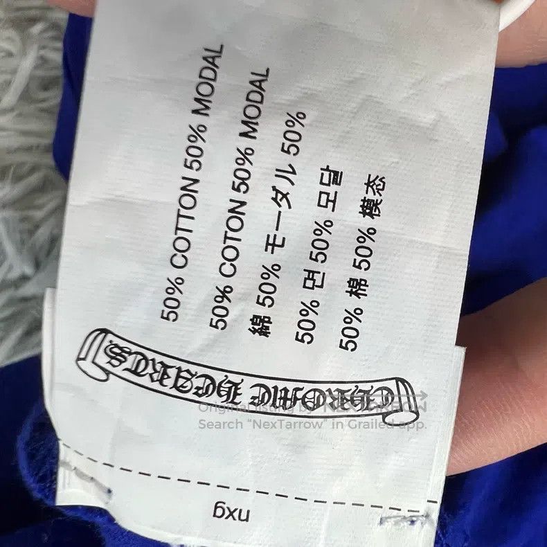 Chrome Hearts CHROME HEARTS Size M Klein blue short sleeve Size US M / EU 48-50 / 2 - 4 Thumbnail