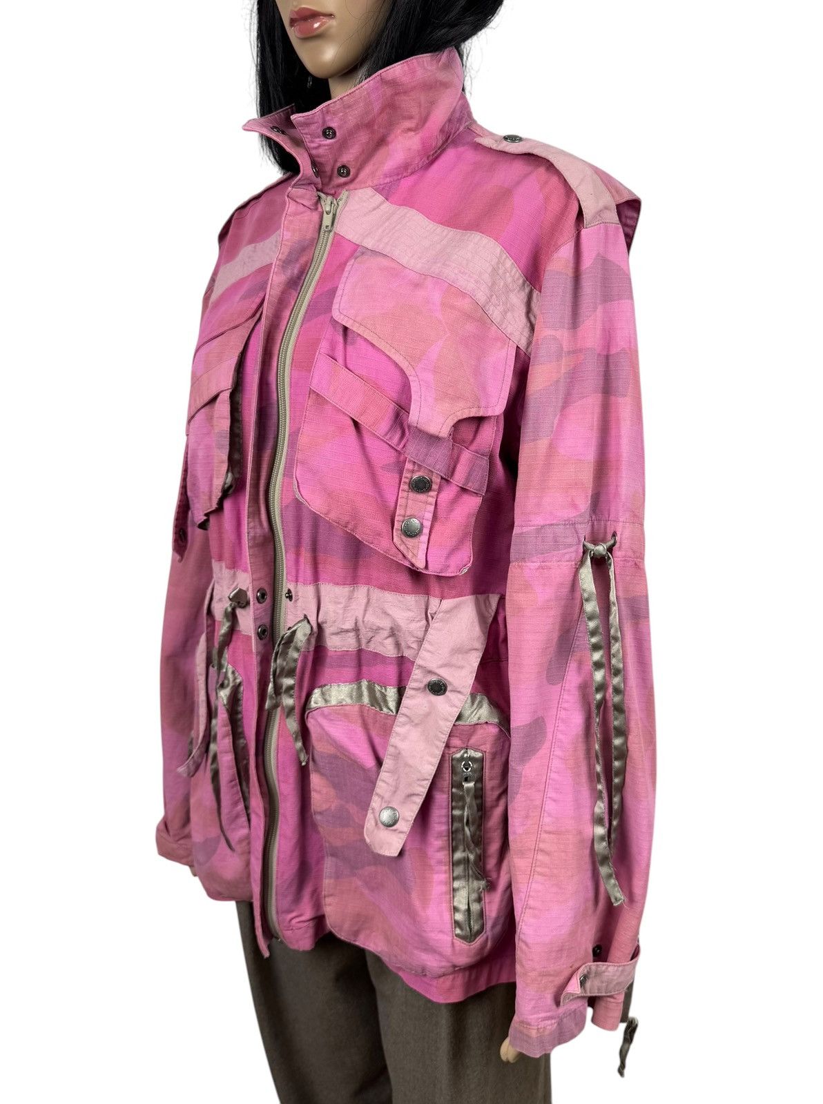 Other Moto Avant Garde Camouflage Jacket Violet Straps size UK10 Size M / US 6-8 / IT 42-44 - 11 Thumbnail