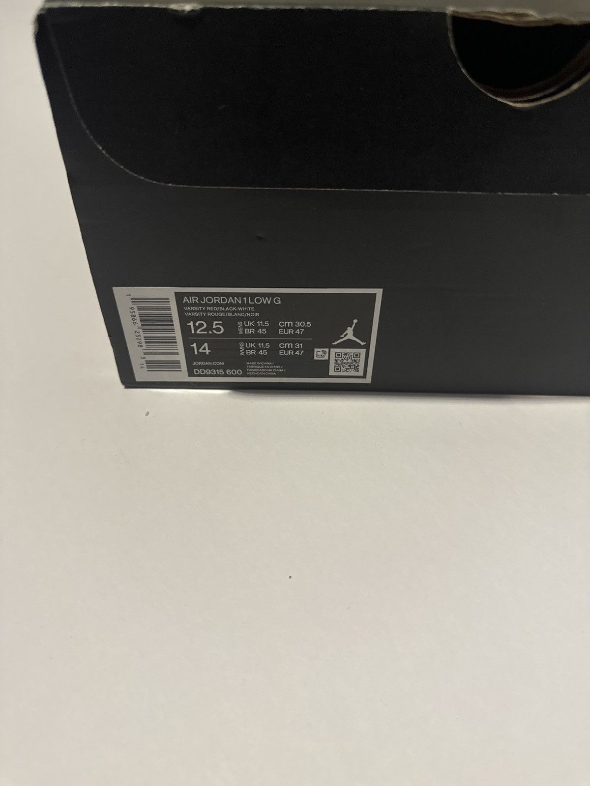 Jordan Brand Air Jordan 1 Low OG Golf Chicago Size US 12.5 / EU 45-46 - 9 Thumbnail