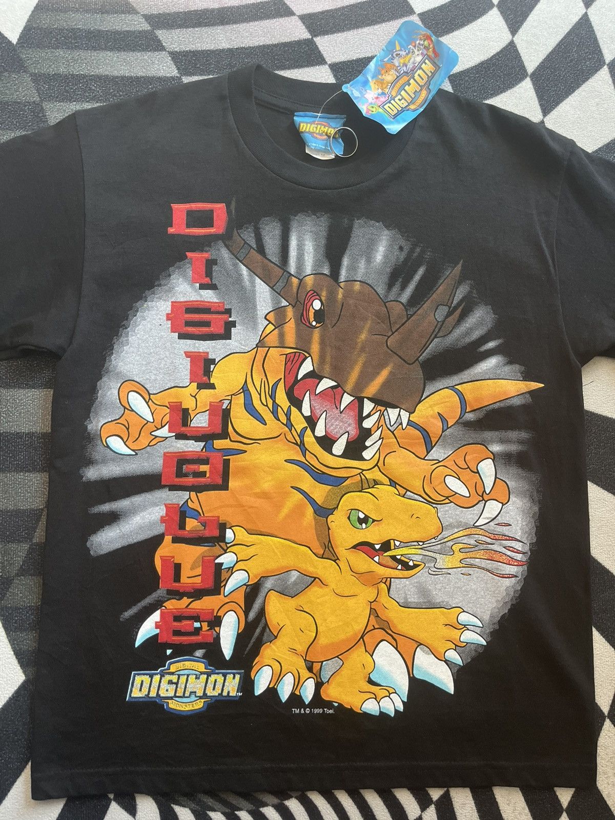 Anime Vintage DIGIMON Digital Monsters 1999’s (kid size) Tshirt Size US S / EU 44-46 / 1 - 8 Thumbnail