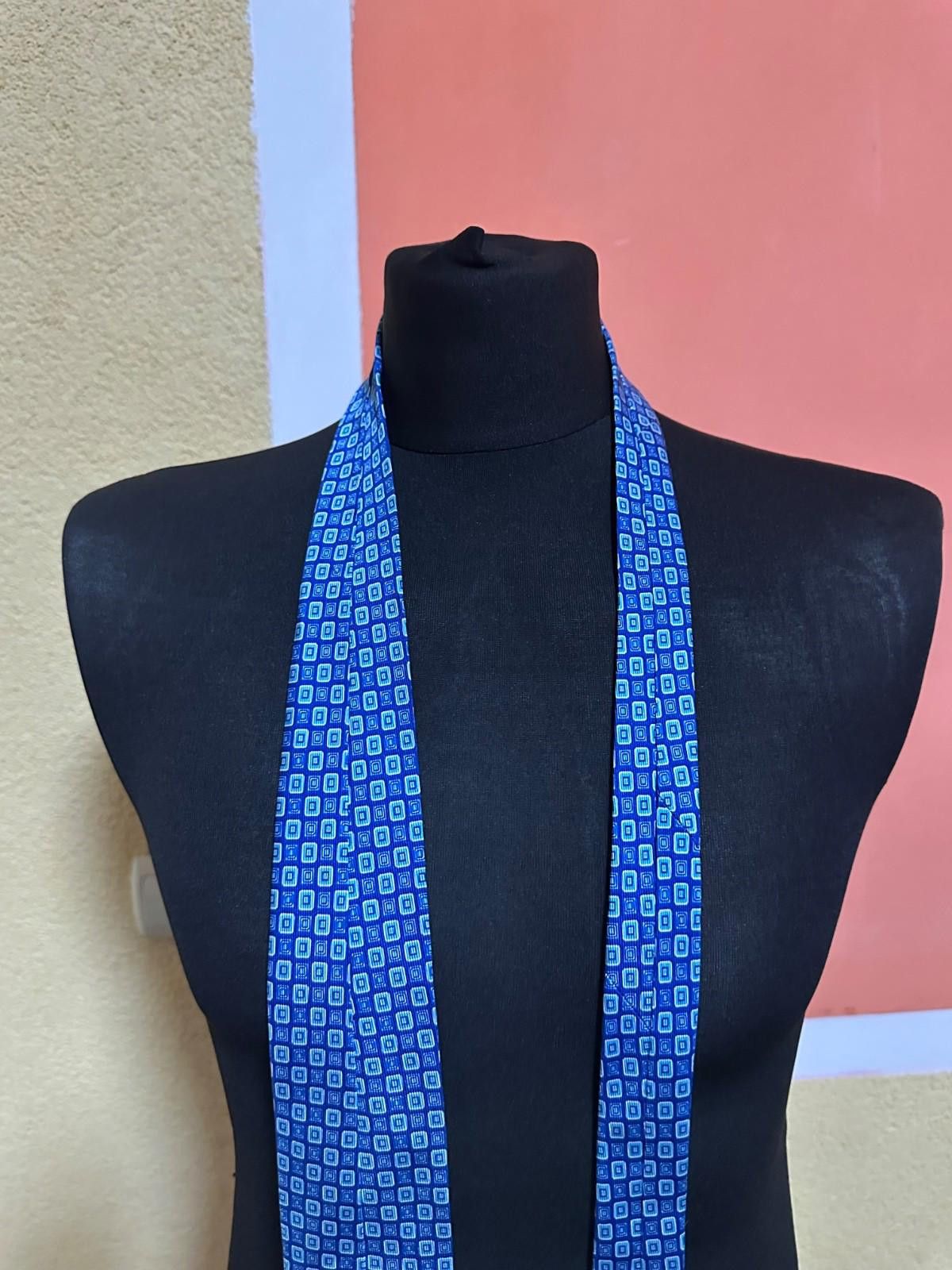 Cesare Attolini Cesare Attolini Silk Tie Blue Size ONE SIZE - 4 Thumbnail