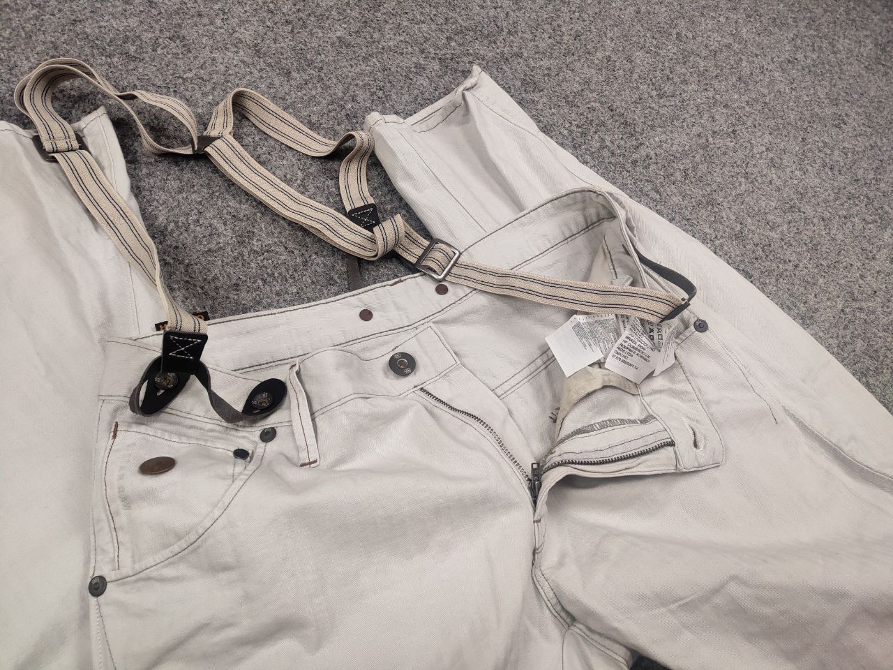 G-Star G Star Raw arc 3d Slim Braces coj Chino Loose tapered Pants Size US 32 / EU 48 - 8 Thumbnail