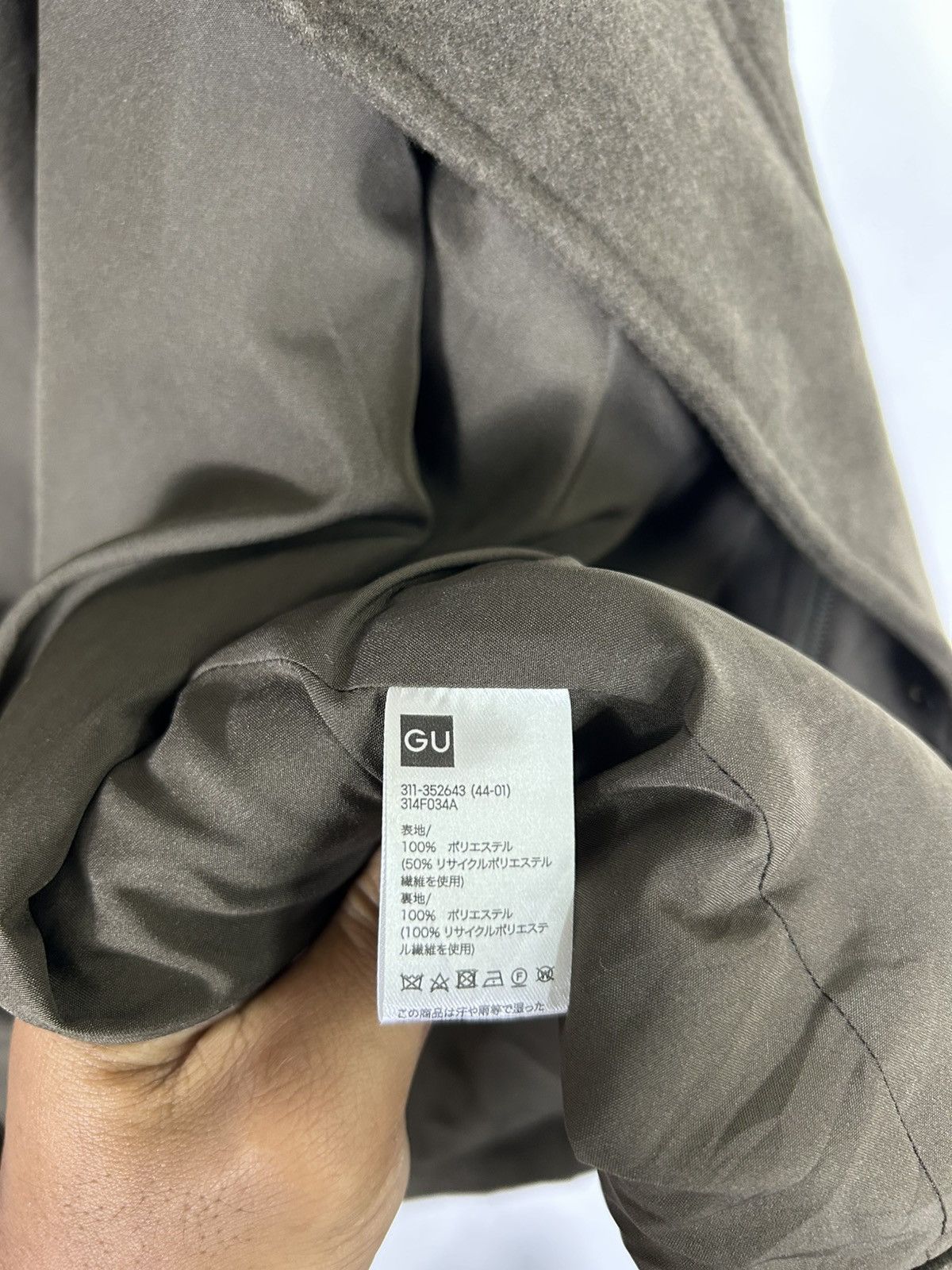 GU GU Hooded Fleece Jacket - Minimalist Outerwear Casual Coat Size US S / EU 44-46 / 1 - 11 Thumbnail